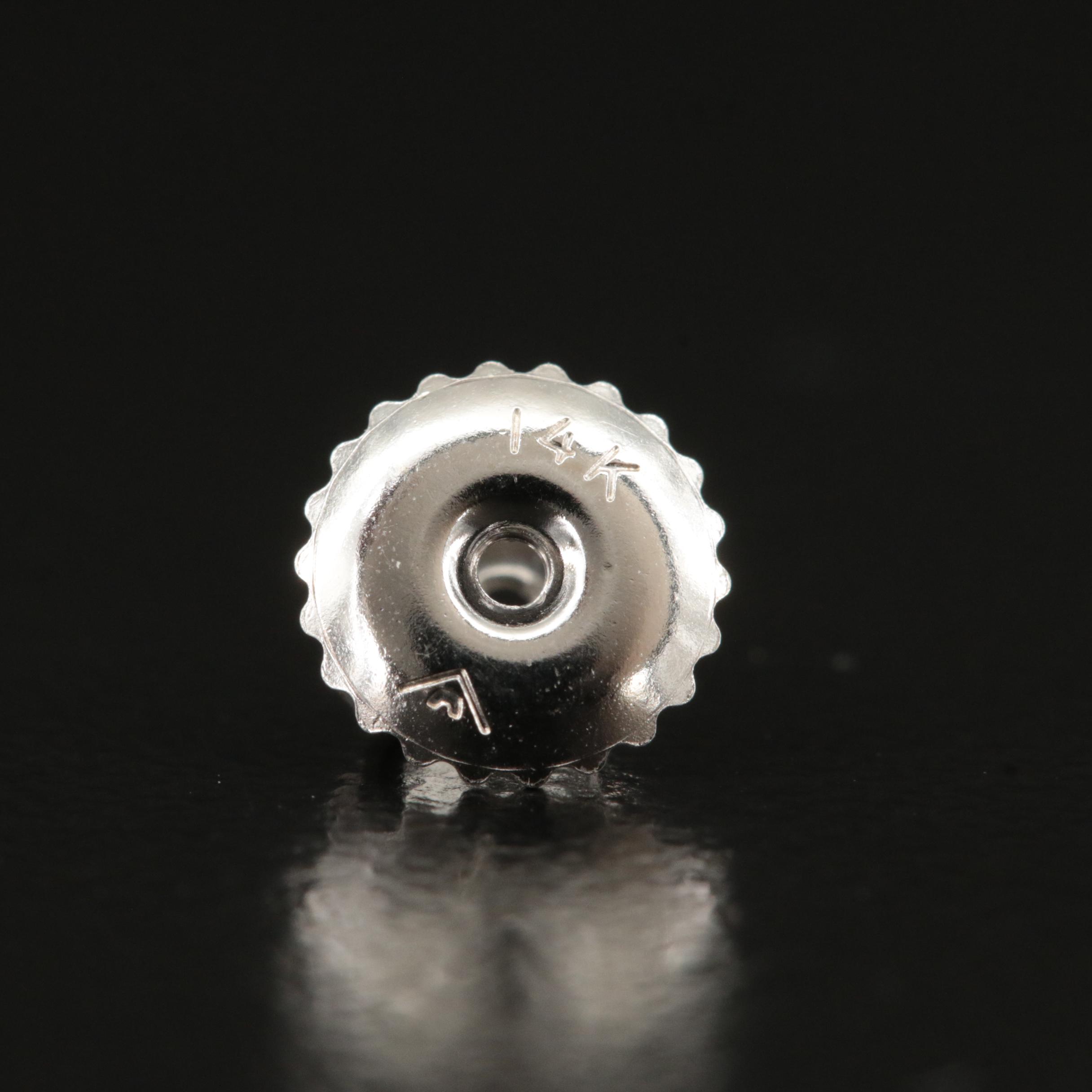 14K 2.04 CTW Lab Grown Diamond Stud Earrings