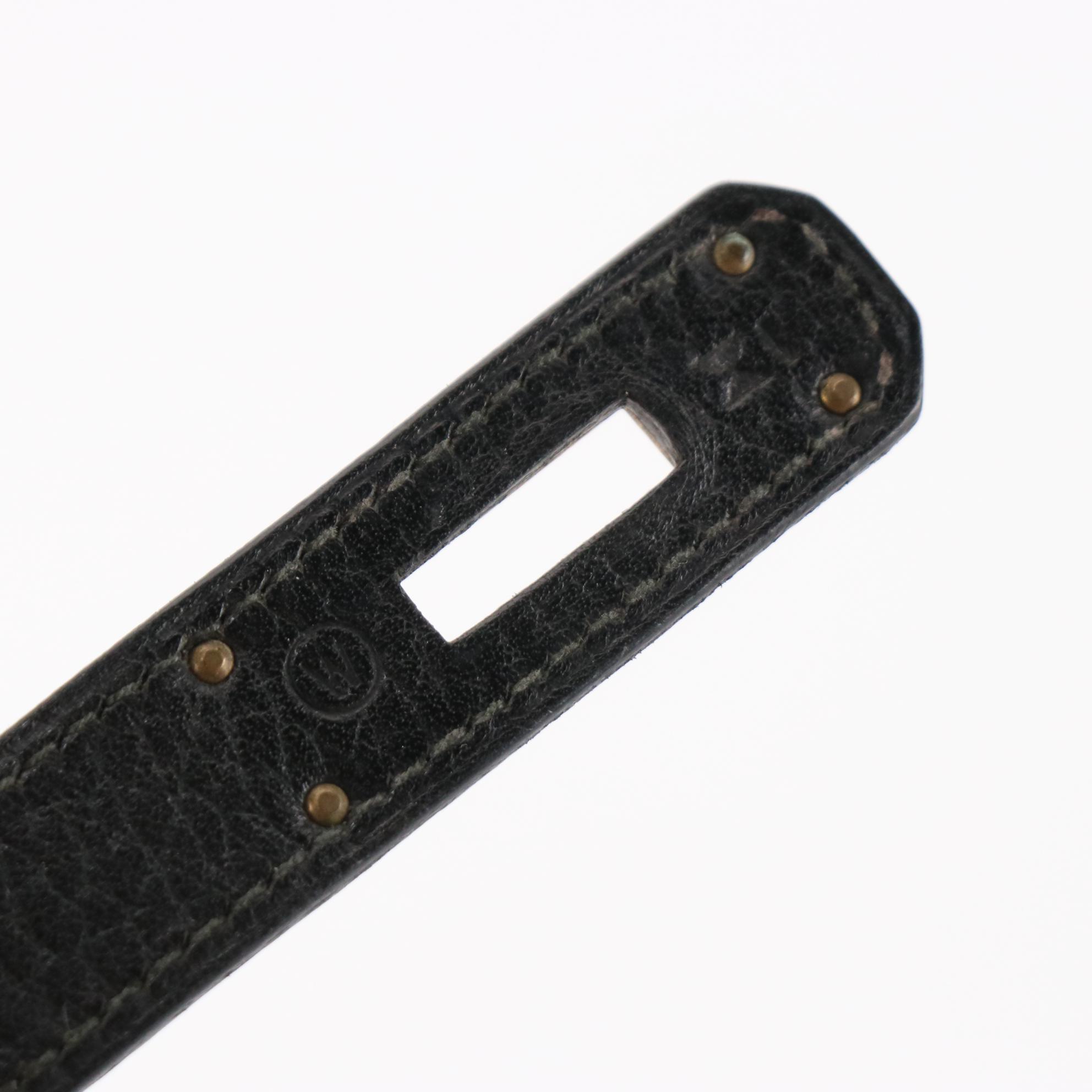 Hermès Kelly 35 Retourne Handbag in Ardennes Leather