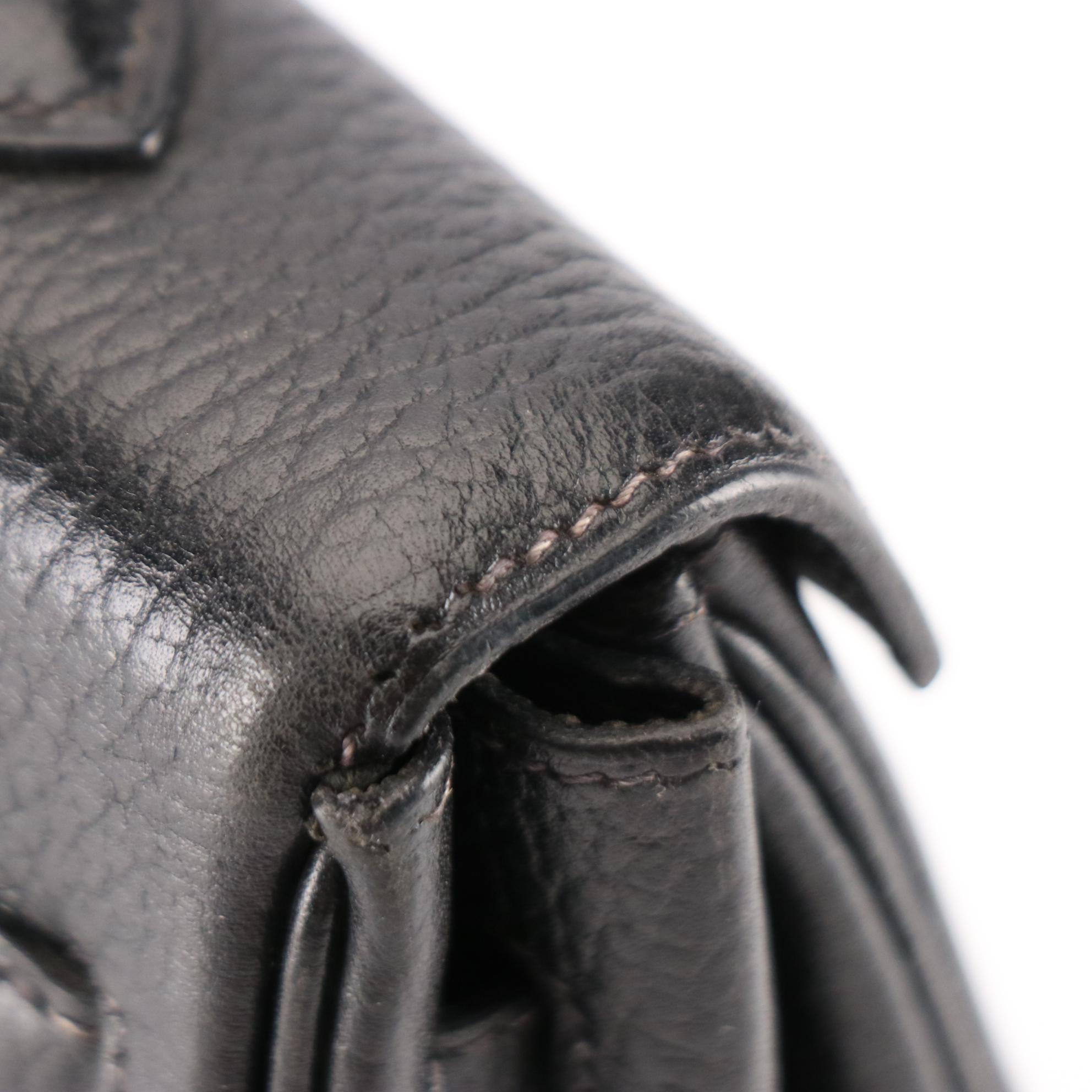 Hermès Kelly 35 Retourne Handbag in Ardennes Leather