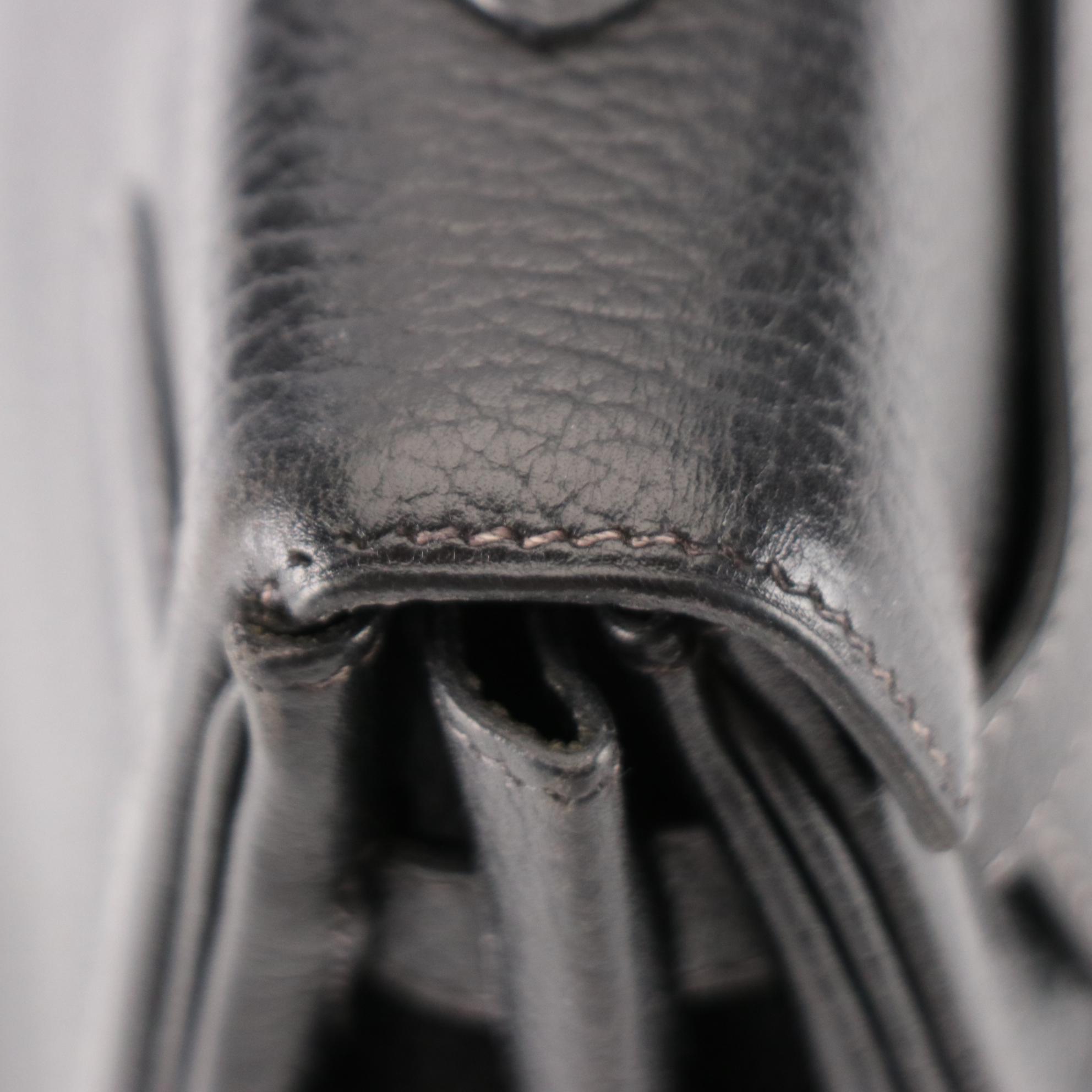 Hermès Kelly 35 Retourne Handbag in Ardennes Leather