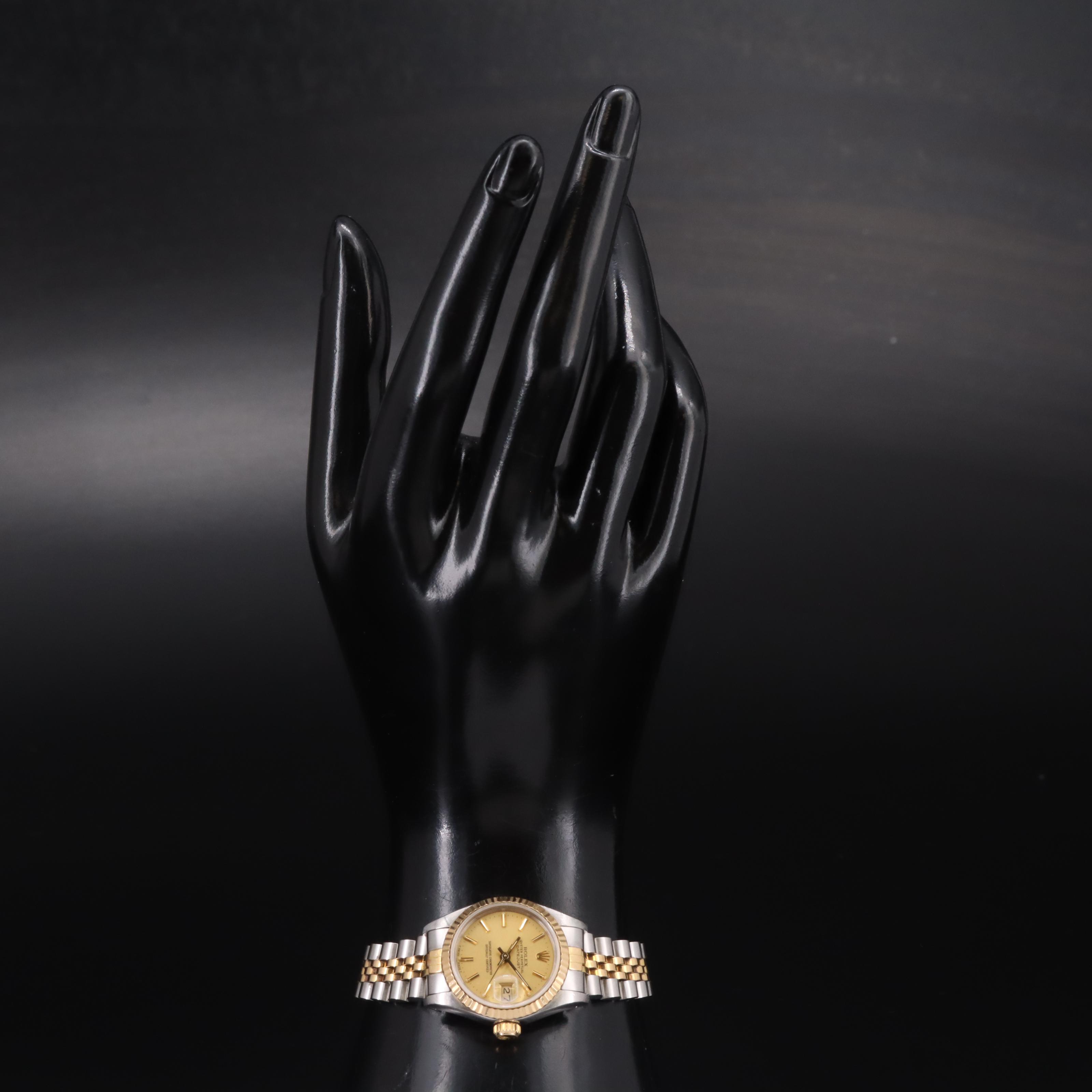 1985 Rolex Datejust 18K and Stainless Steel Watch