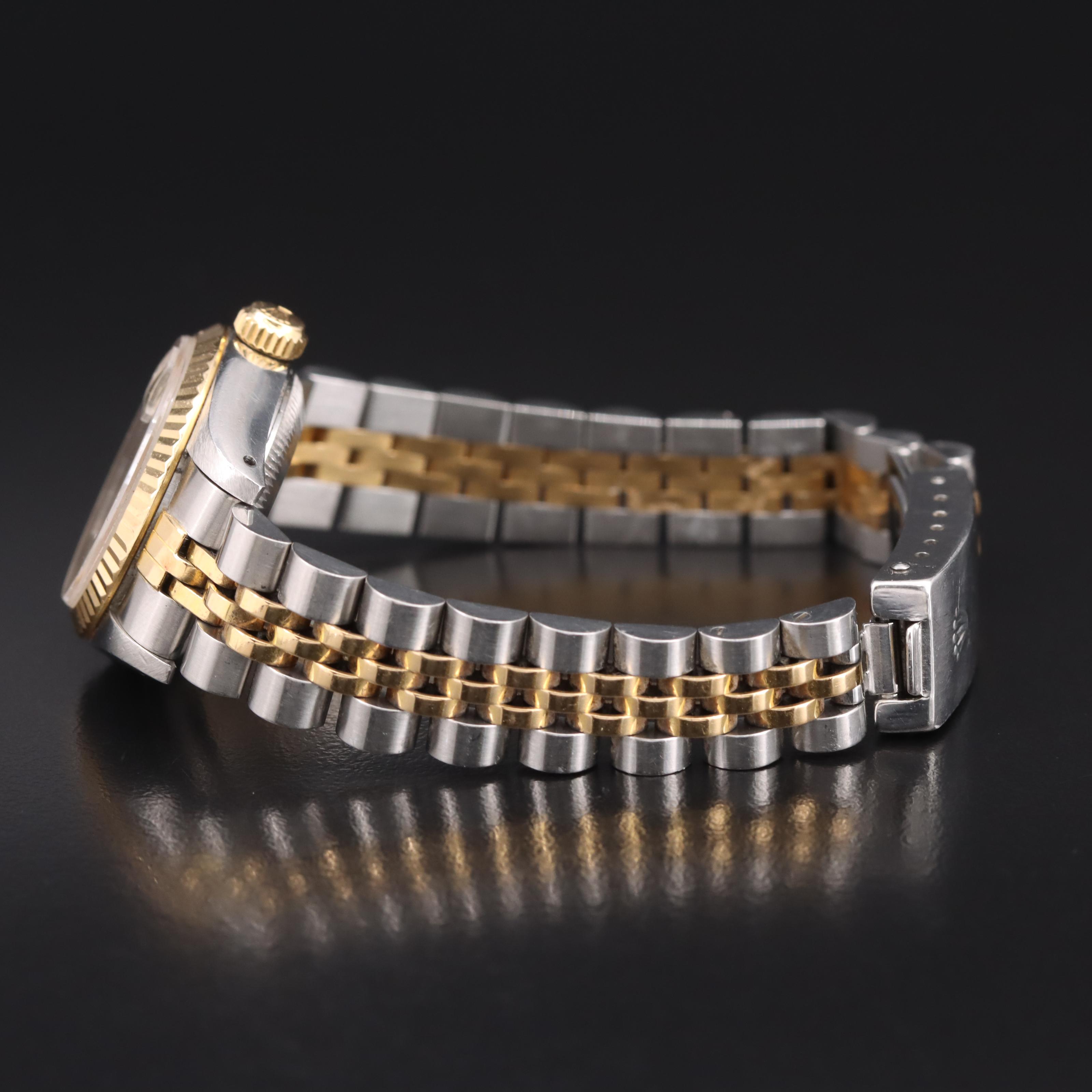 1985 Rolex Datejust 18K and Stainless Steel Watch