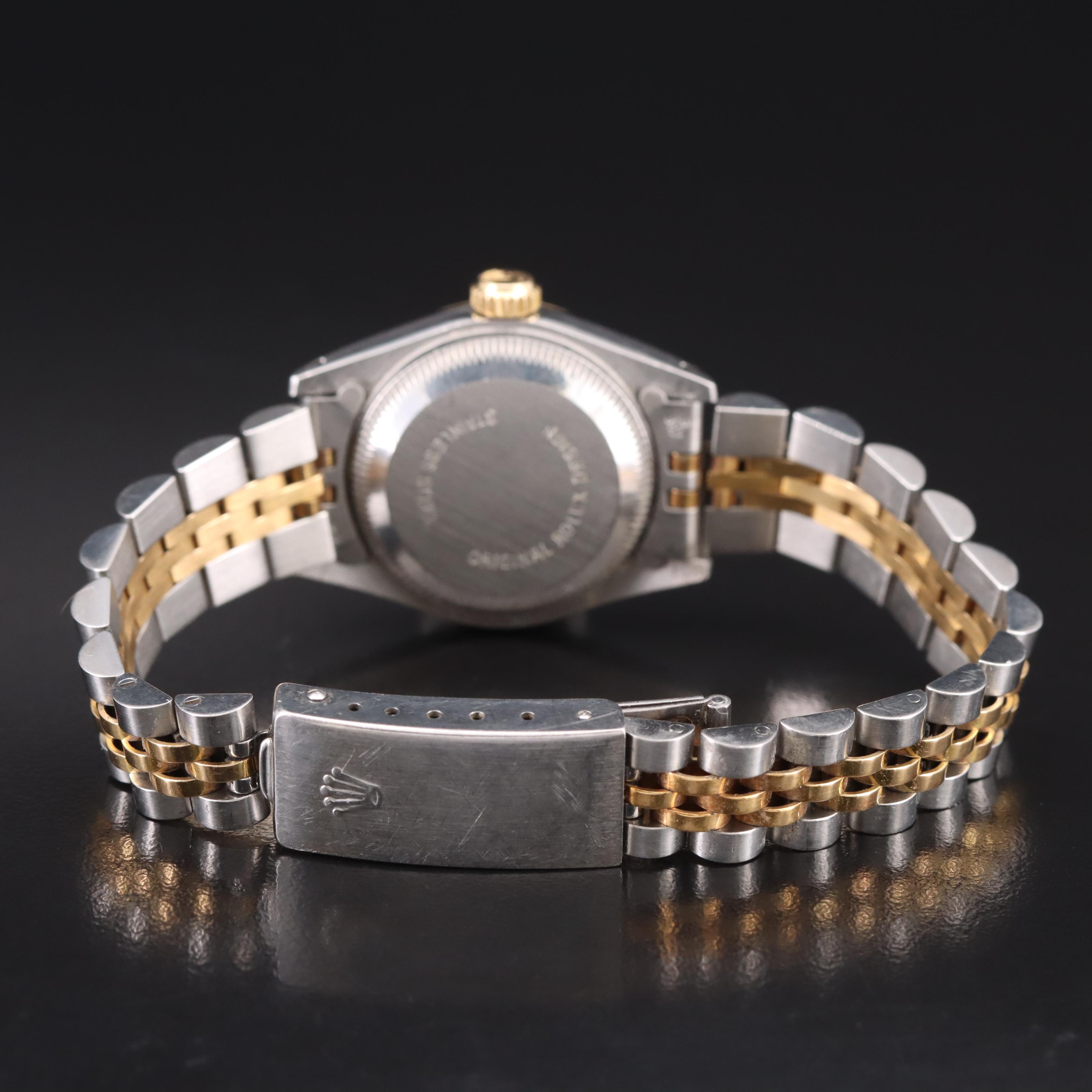 1985 Rolex Datejust 18K and Stainless Steel Watch