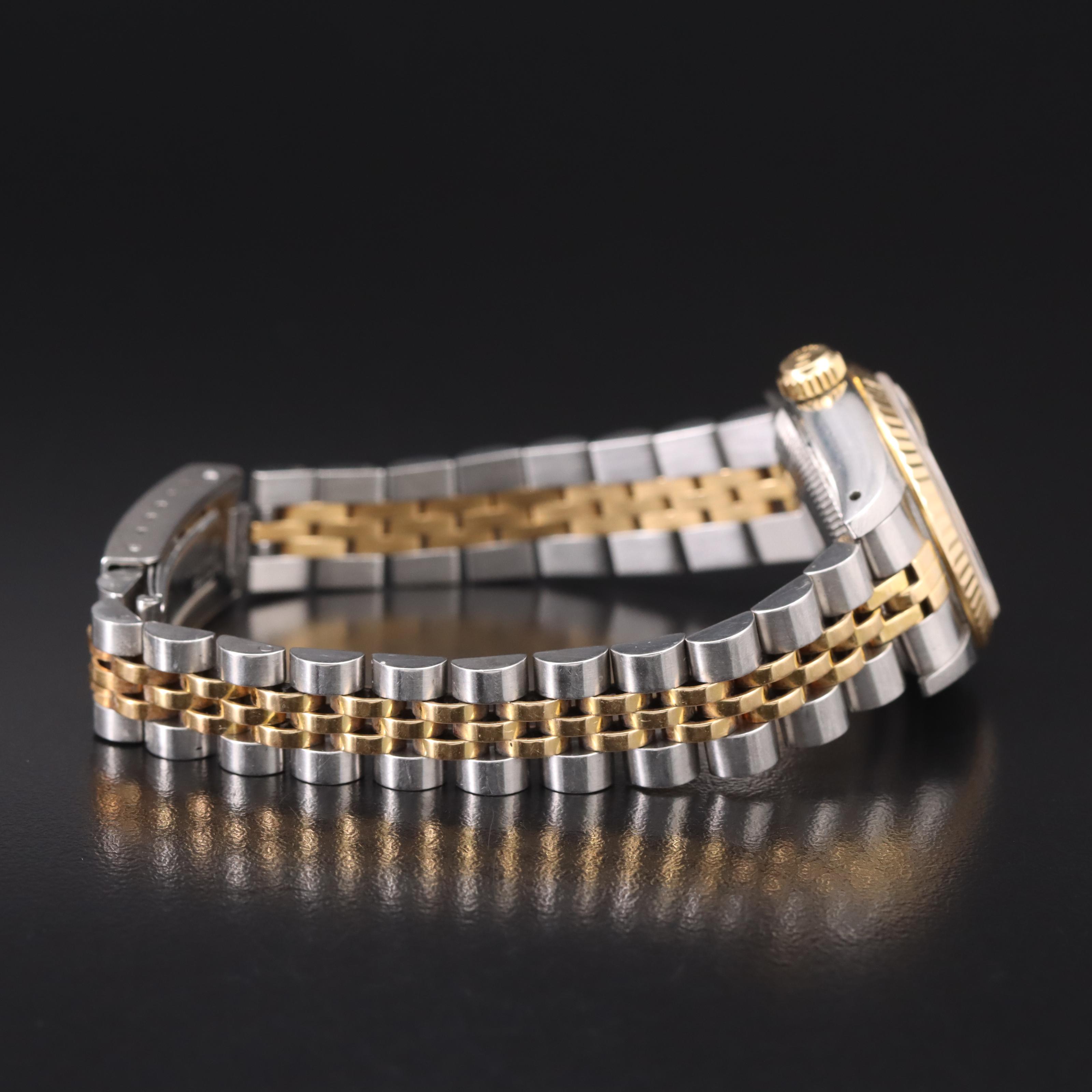 1985 Rolex Datejust 18K and Stainless Steel Watch