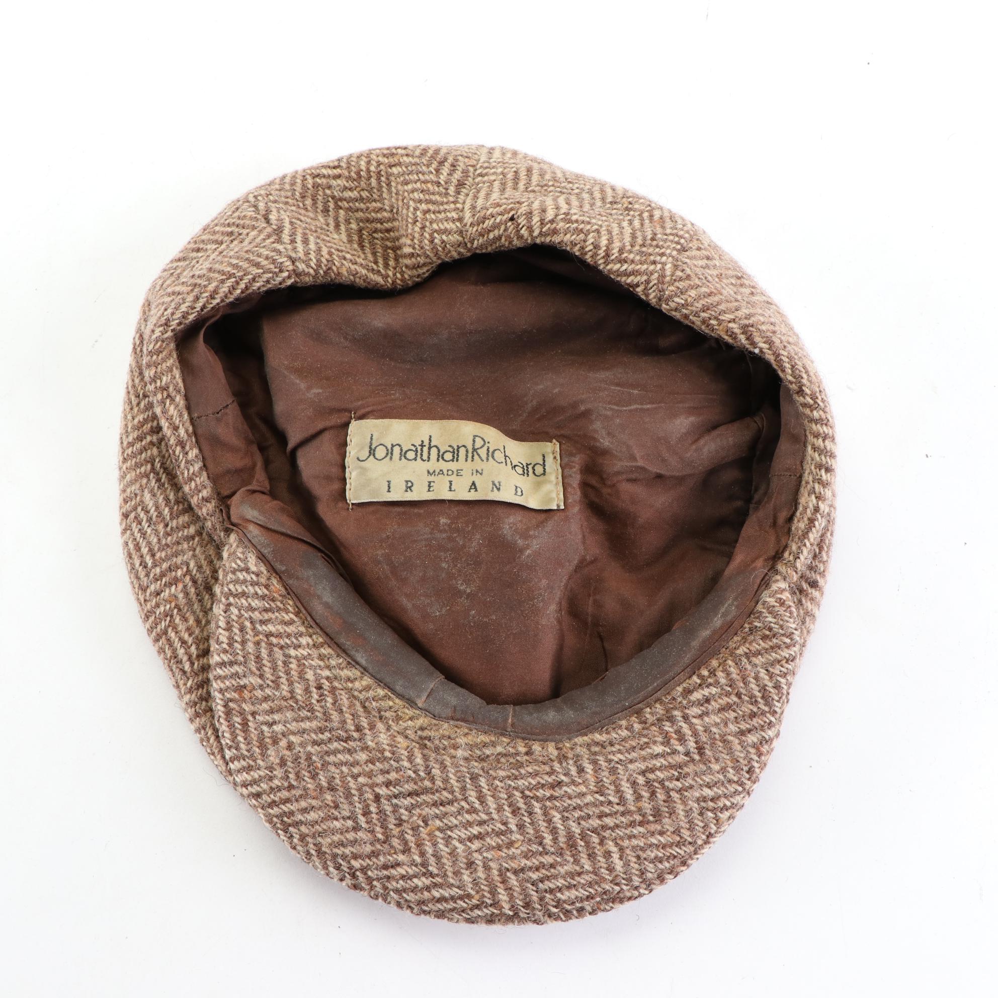 Men's Jonathan Richard Tweed, Pendleton Wool, Peruvian Knit, and More Hats