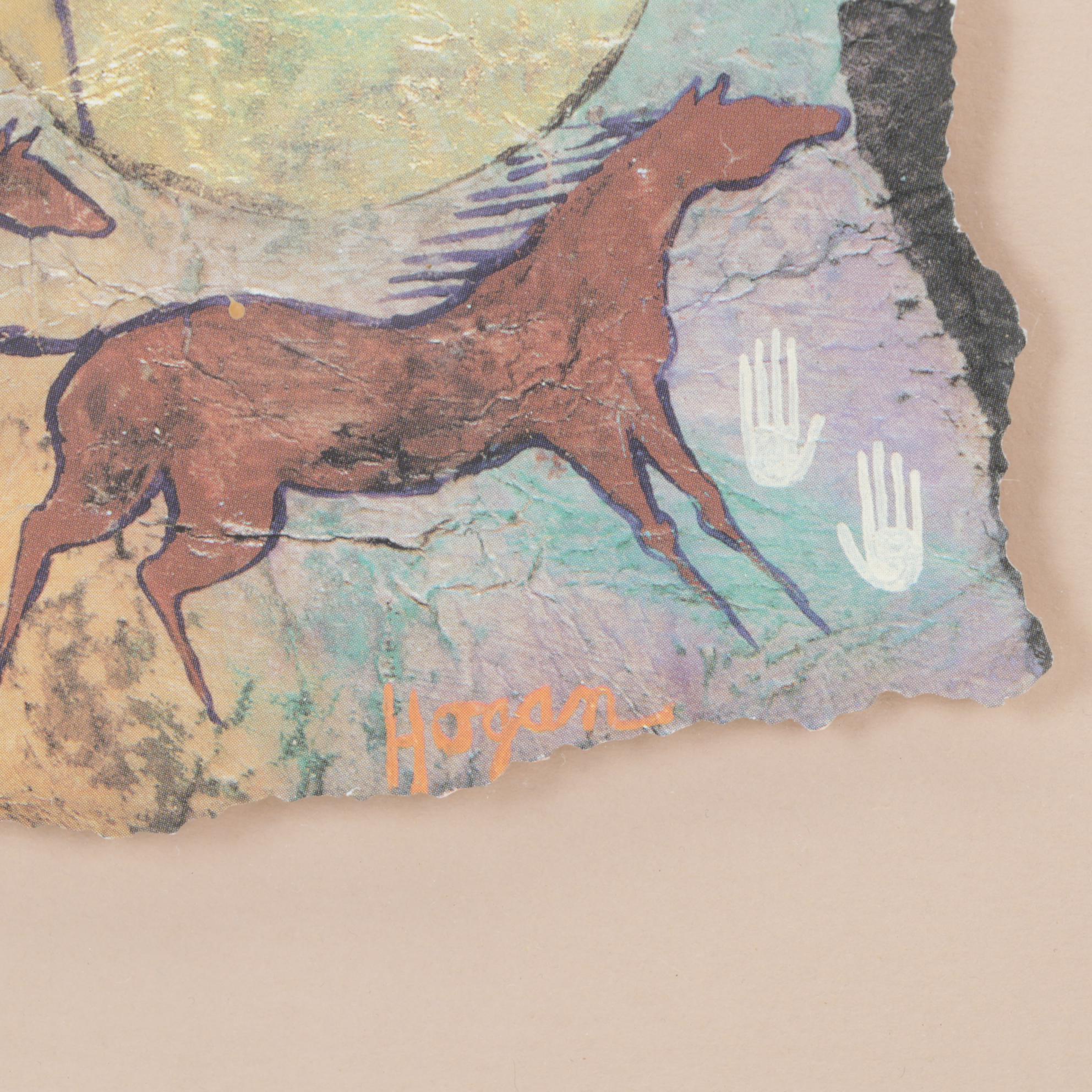 Melinda Ishida Forster Raku Vase and Other Equestrian Decor