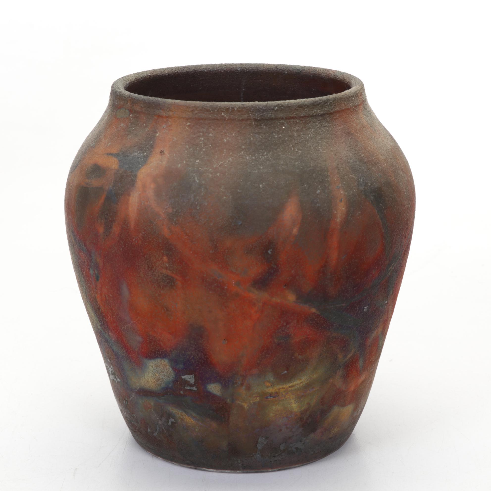 Melinda Ishida Forster Raku Vase and Other Equestrian Decor