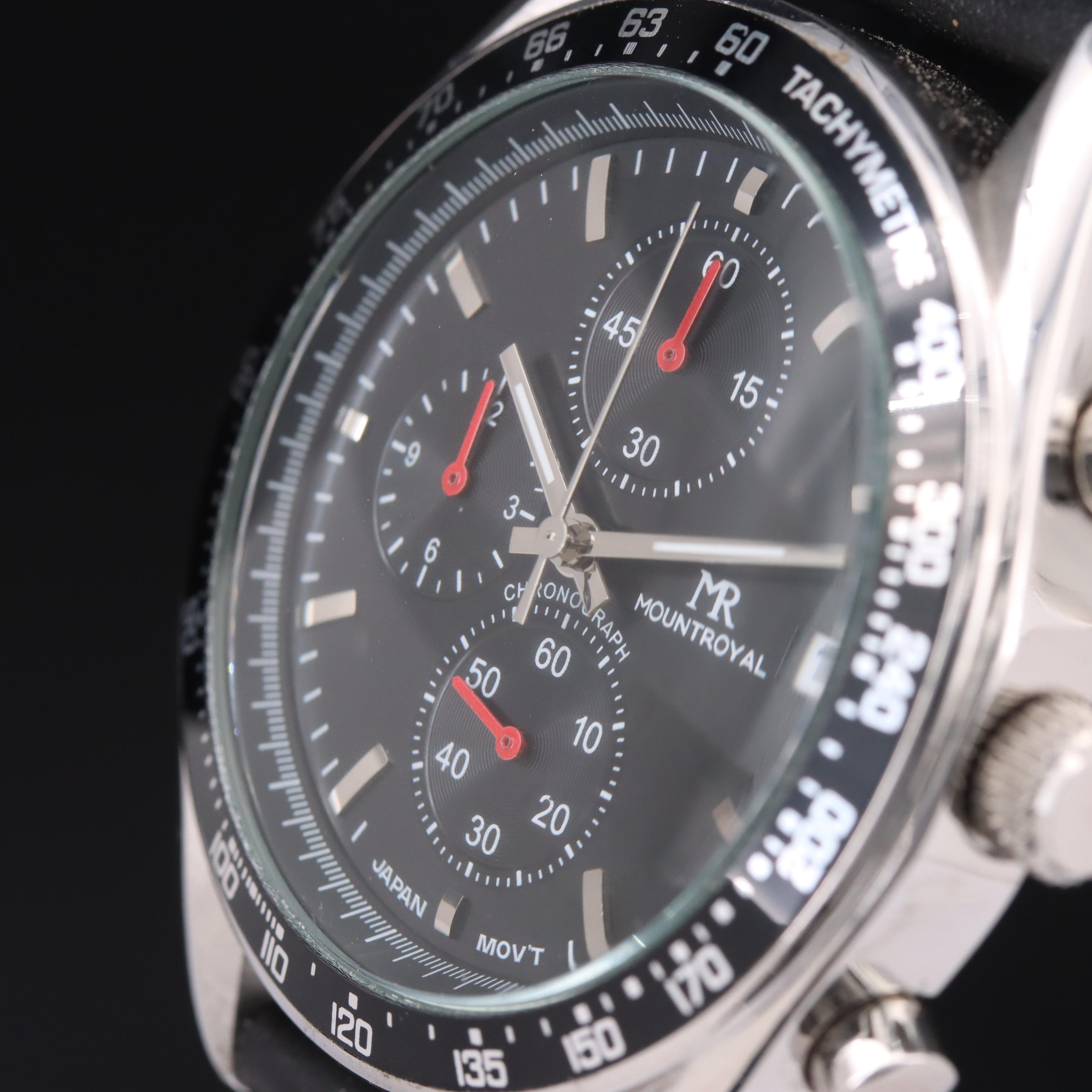 Mount Royal Quartz Chronograph Watch