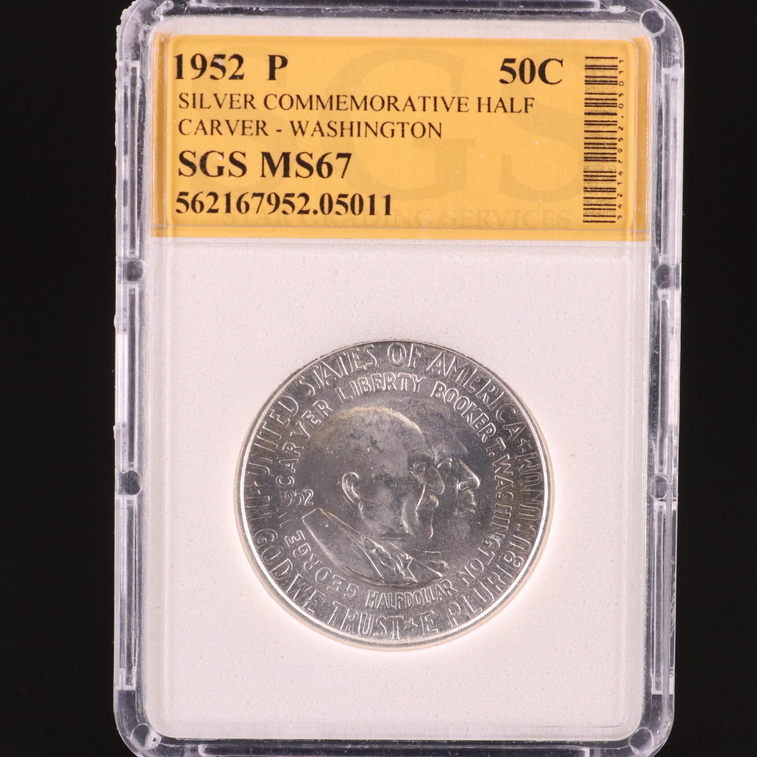 Three Commemorative Half Dollars Including Silver