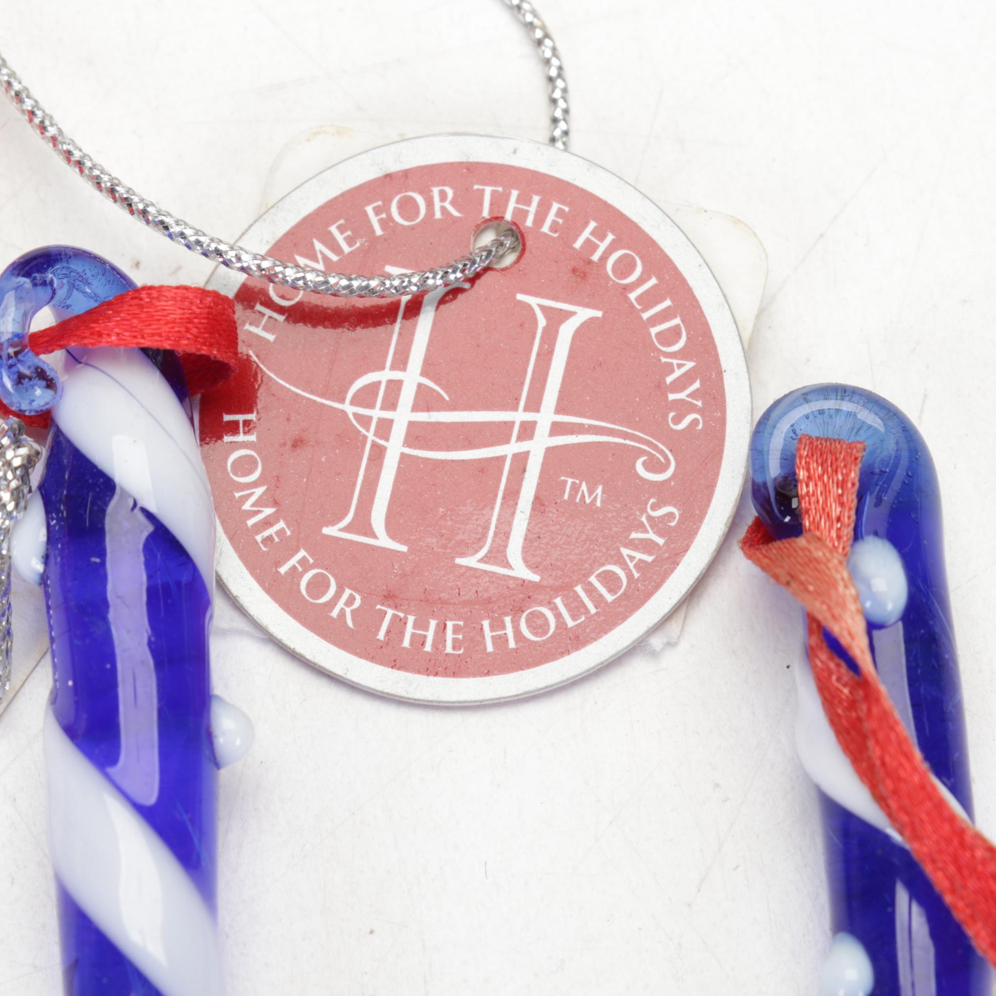 Fenton Cobalt Glass Christmas Trees, Towle Cross, Maestri Vetrai Vase, and More