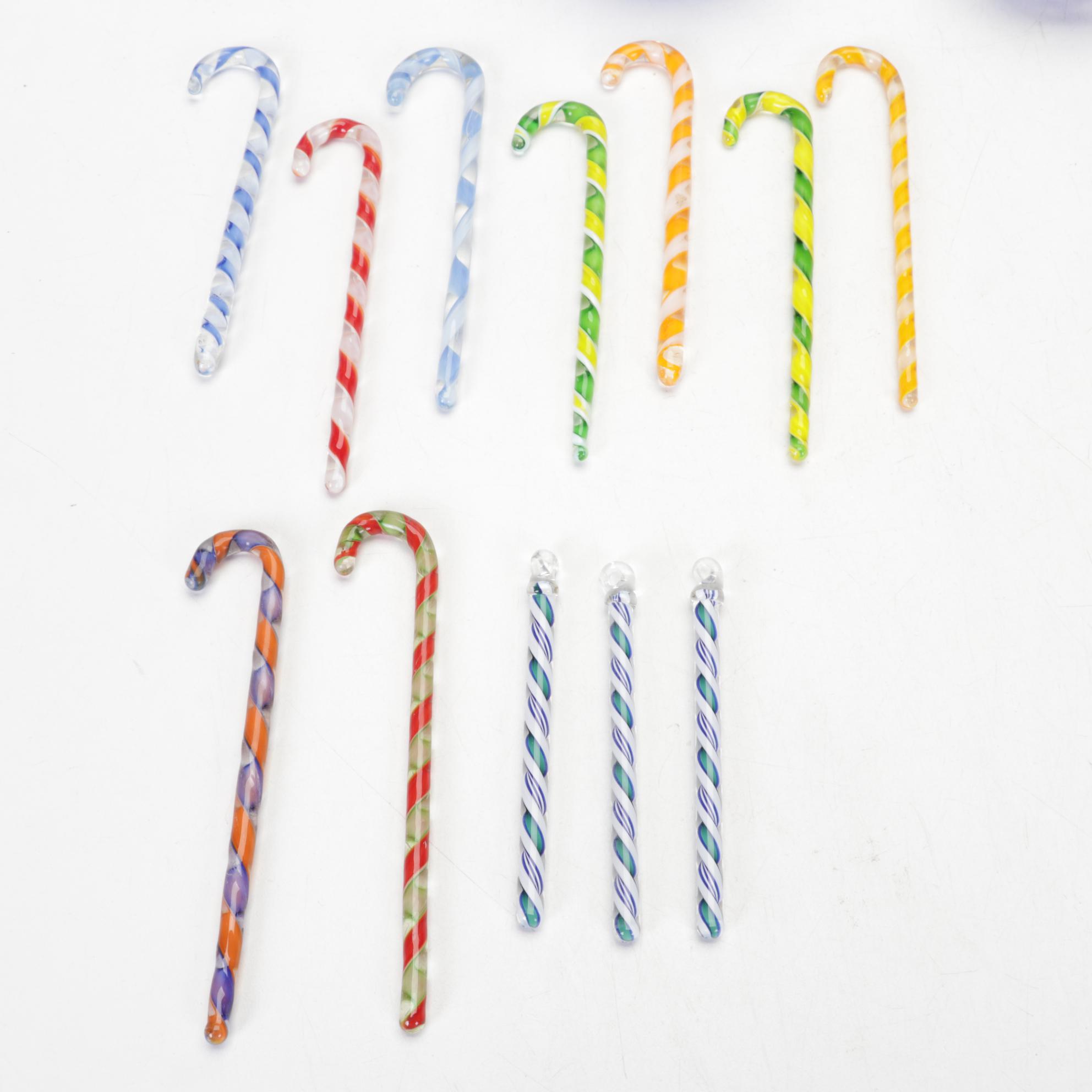 Fenton Cobalt Glass Christmas Trees, Towle Cross, Maestri Vetrai Vase, and More