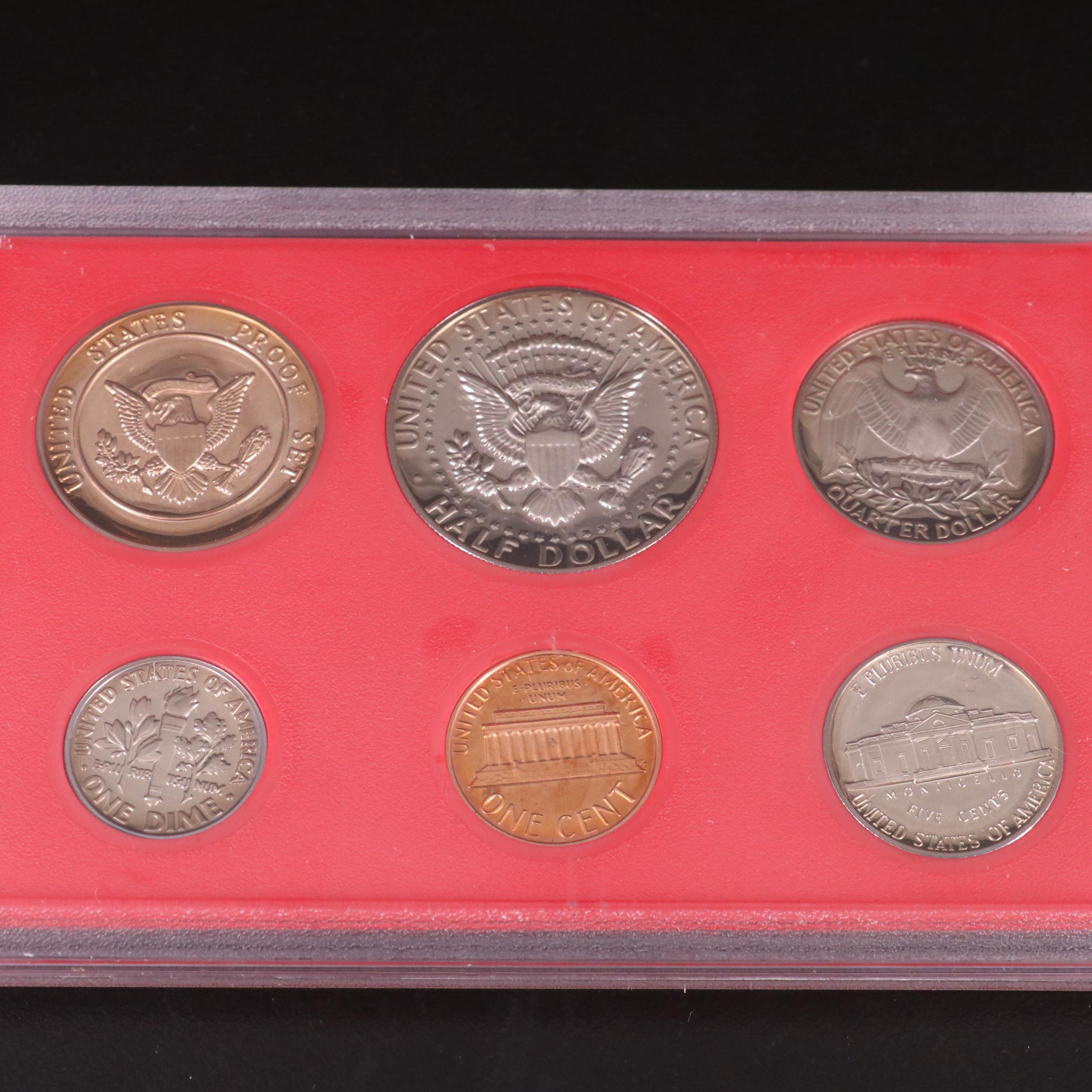 Nineteen U.S. Mint Proof Sets