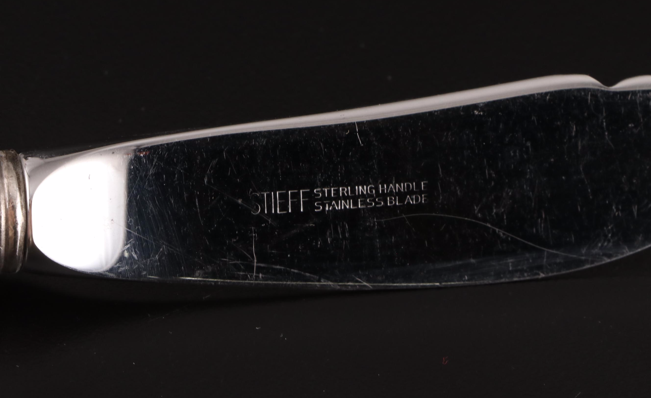 Stieff "Repoussé" Sterling Silver Serving Utensils