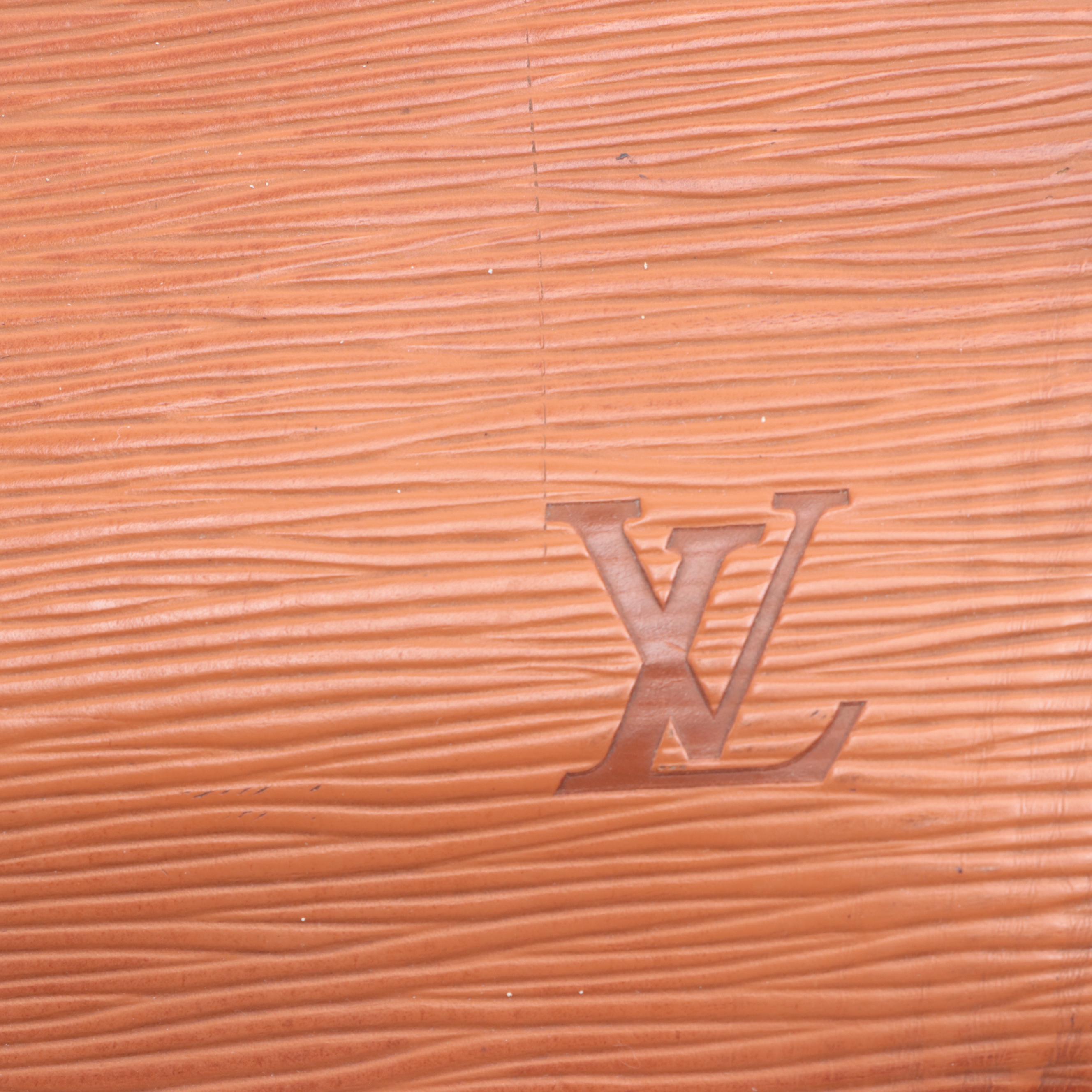 Louis Vuitton Ambassador Two Compartment Briefcase in Cipango Gold Epi Leather