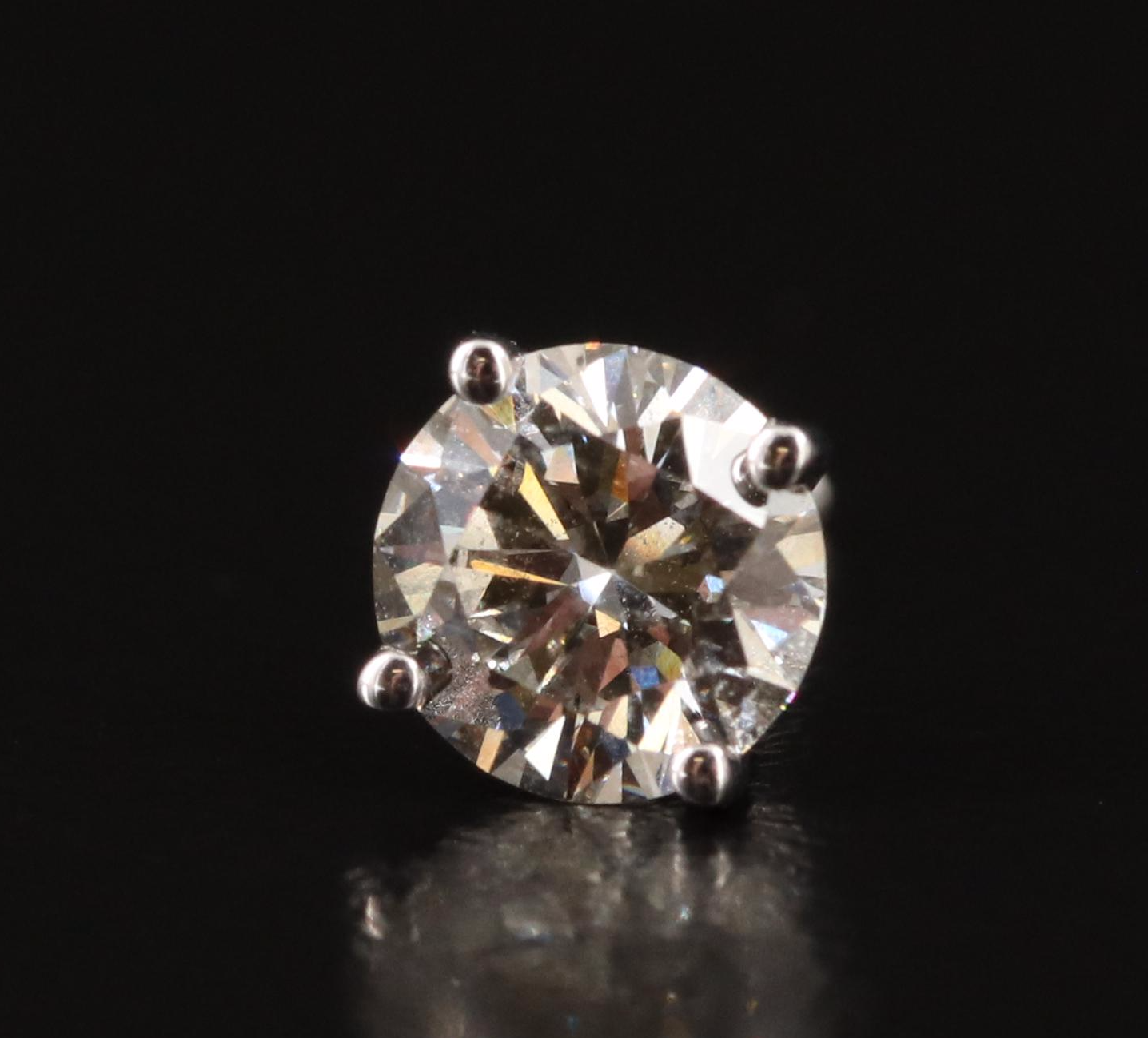 14K 1.25 CTW Lab Grown Diamond Stud Earrings