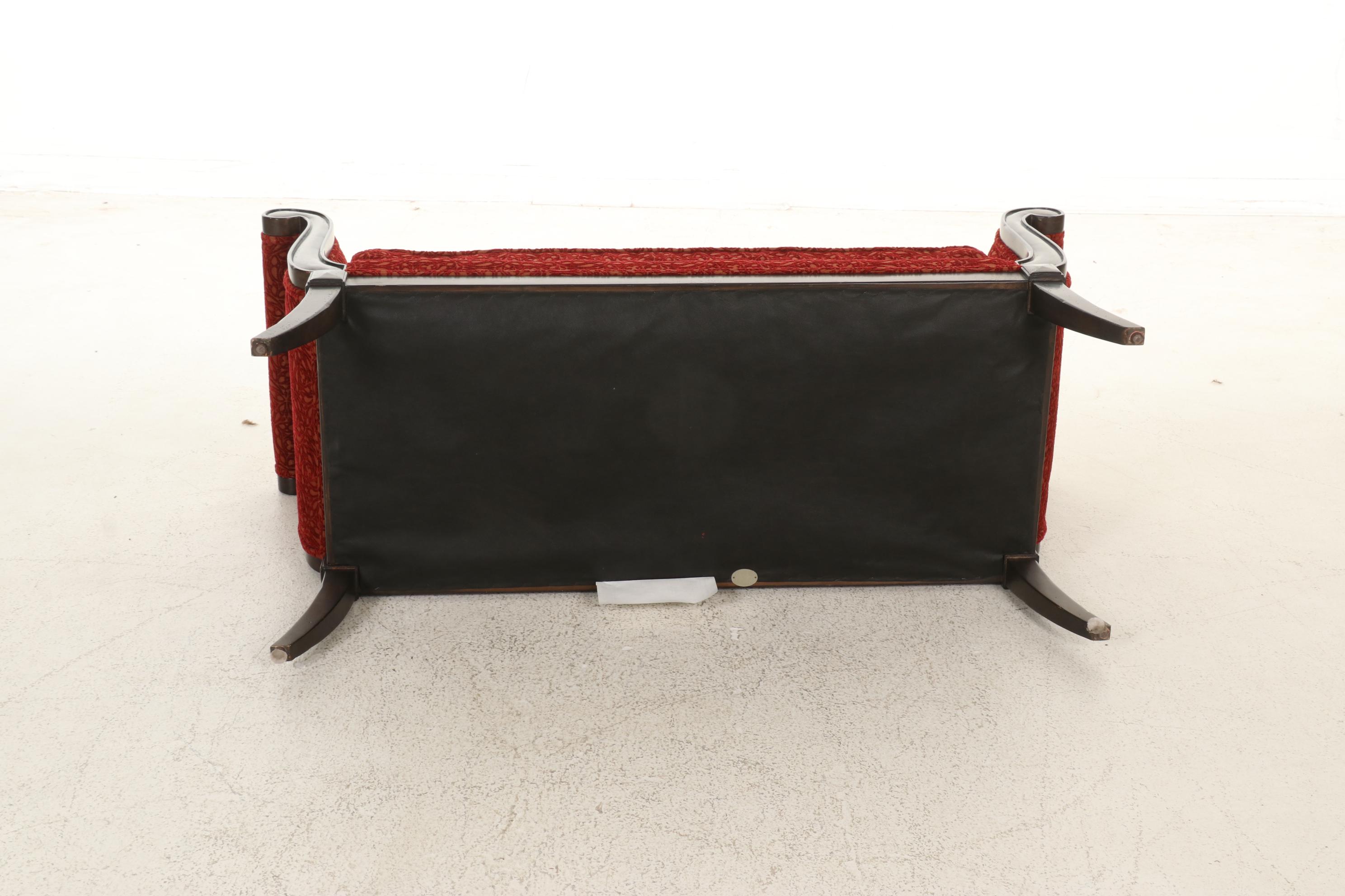 Pair of Baker Furniture Custom-Upholstered Benches