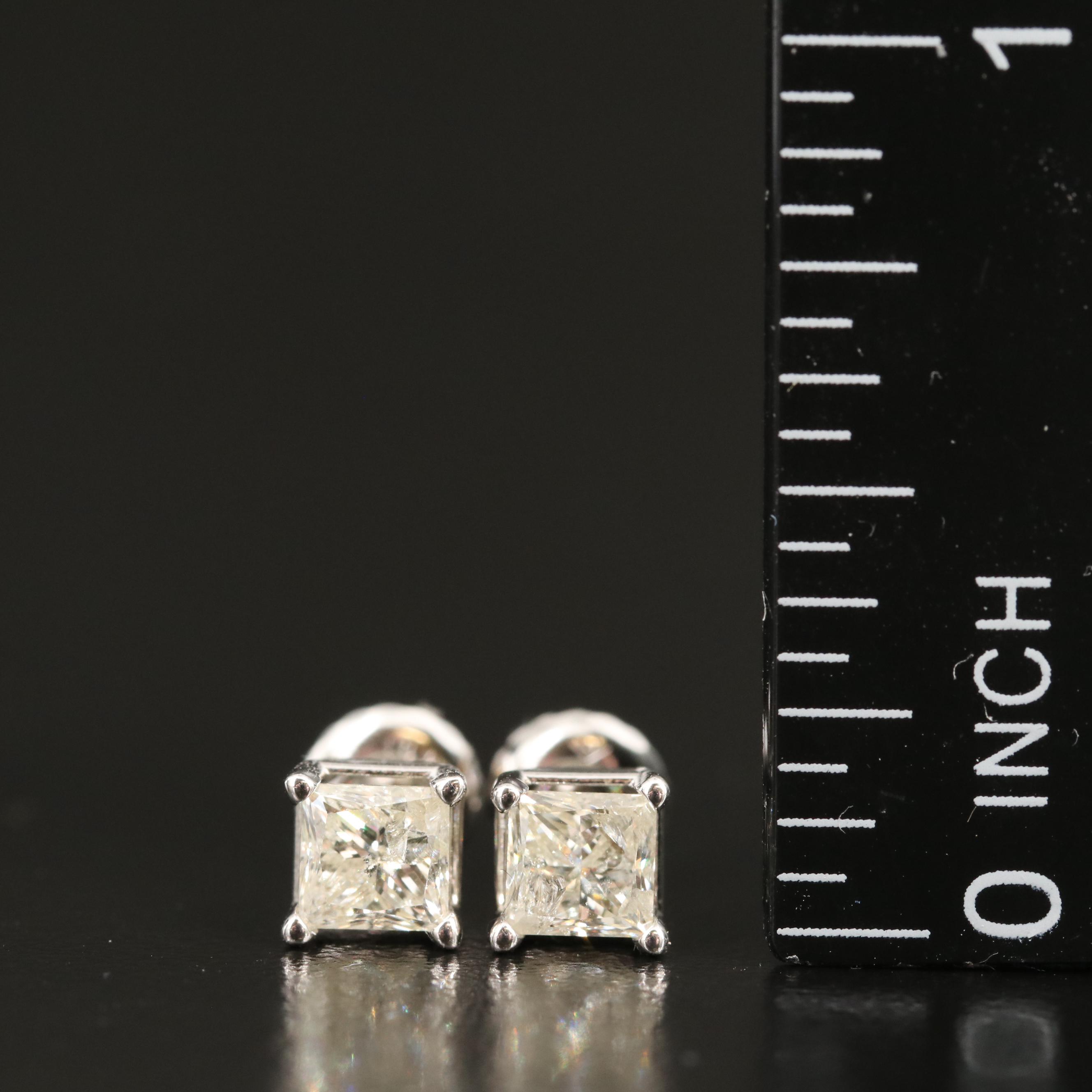EFFY 14K 0.75 CTW Diamond Stud Earrings