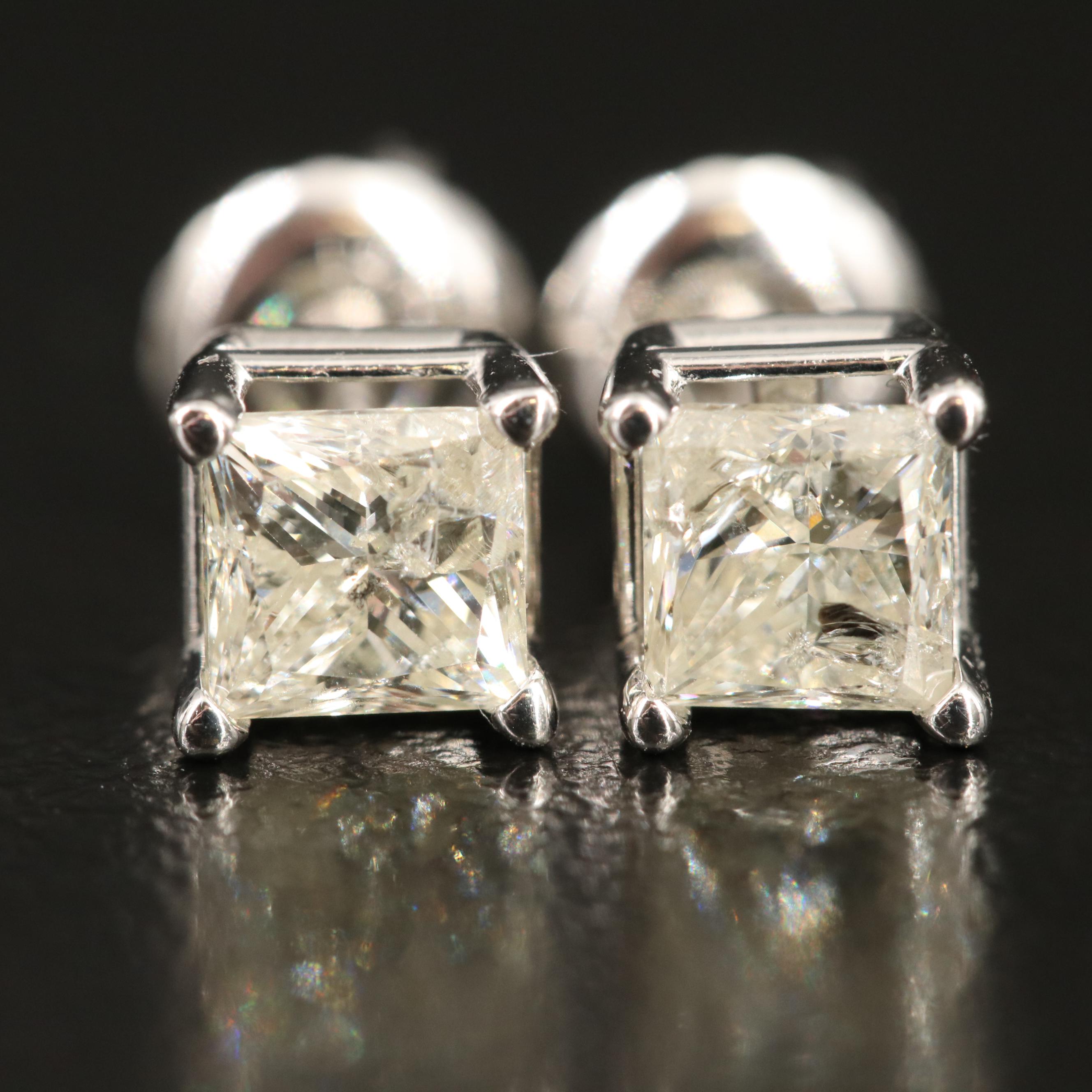 EFFY 14K 0.75 CTW Diamond Stud Earrings