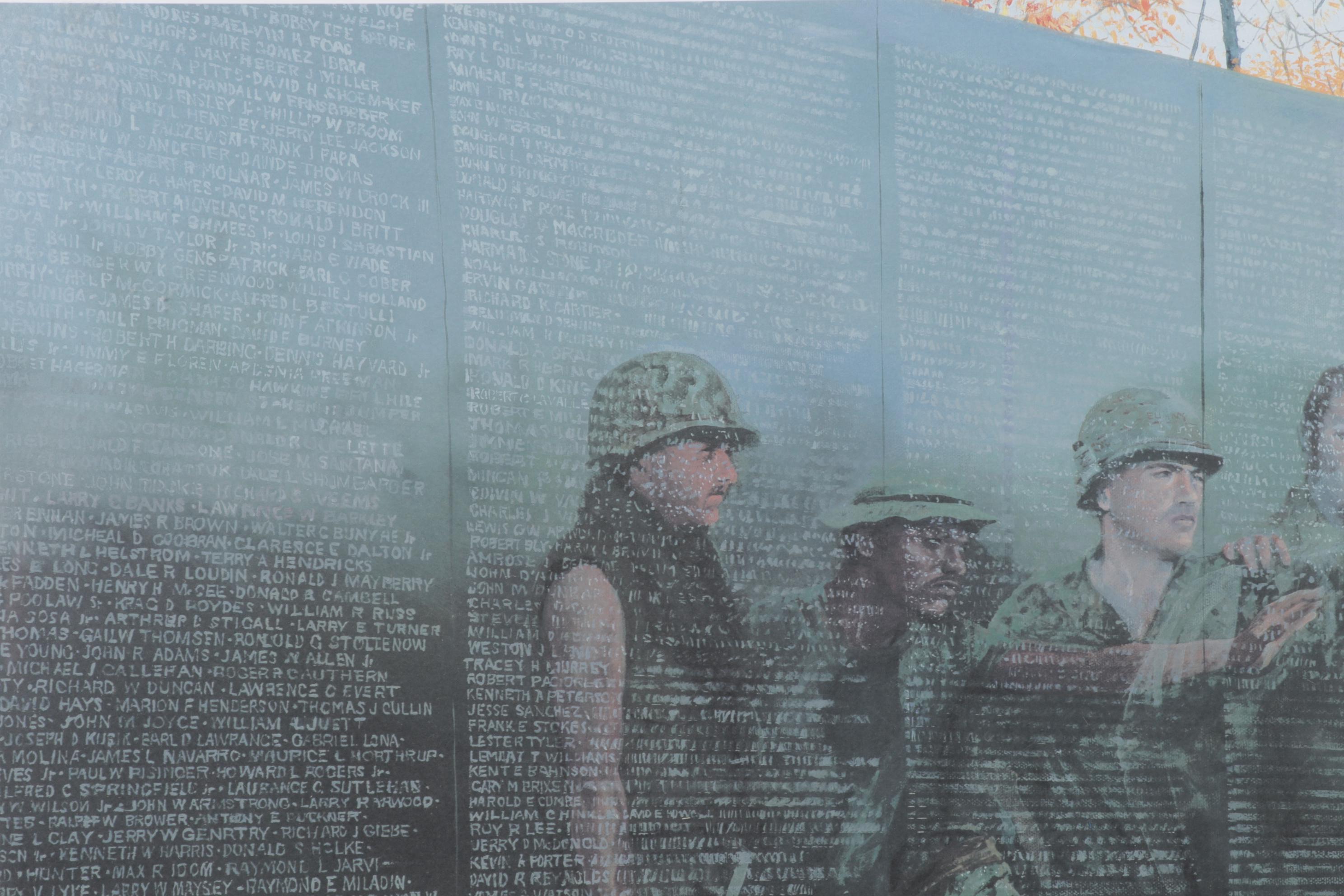 Offset Lithograph After Lee Teter "Reflections," Circa 1988