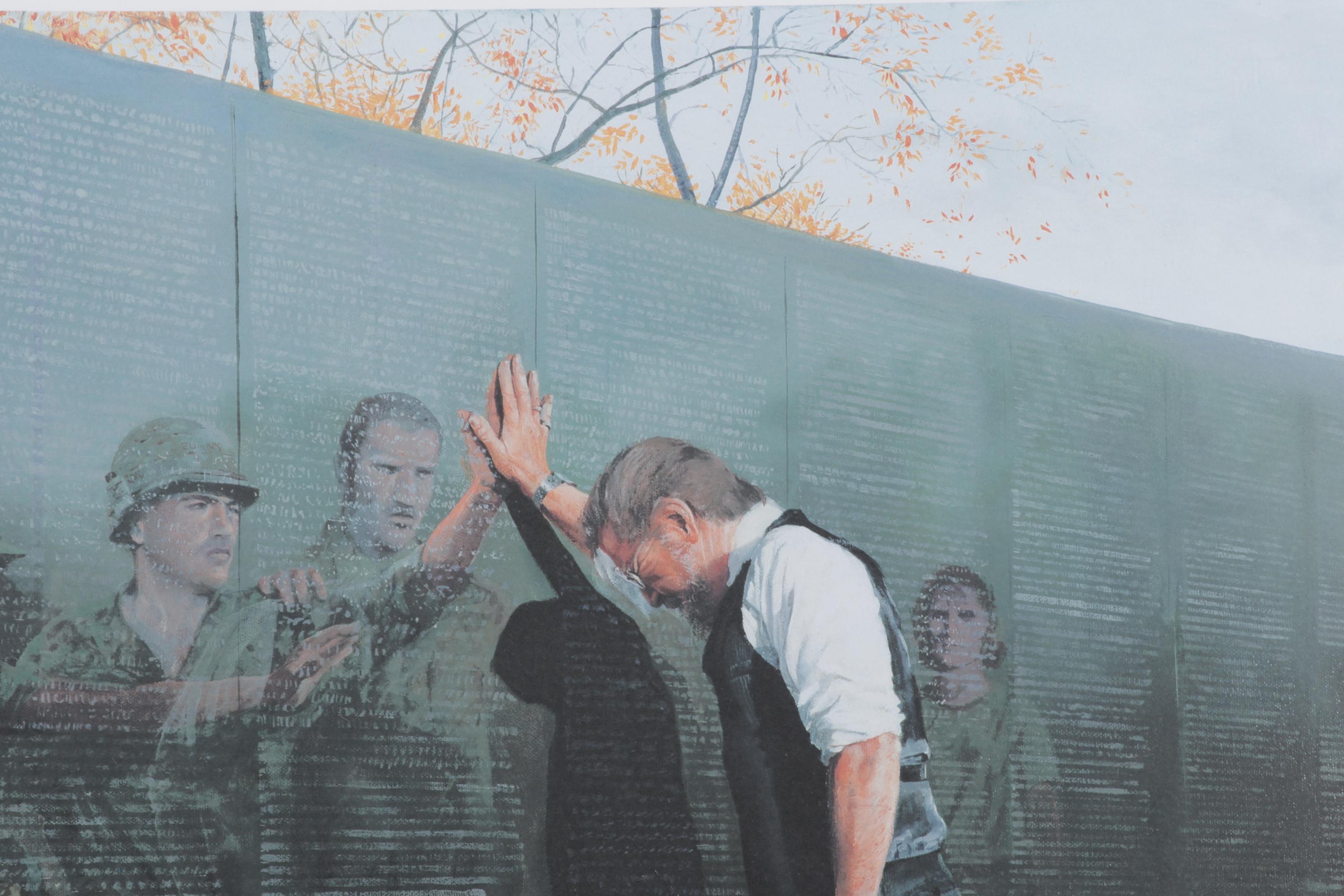 Offset Lithograph After Lee Teter "Reflections," Circa 1988