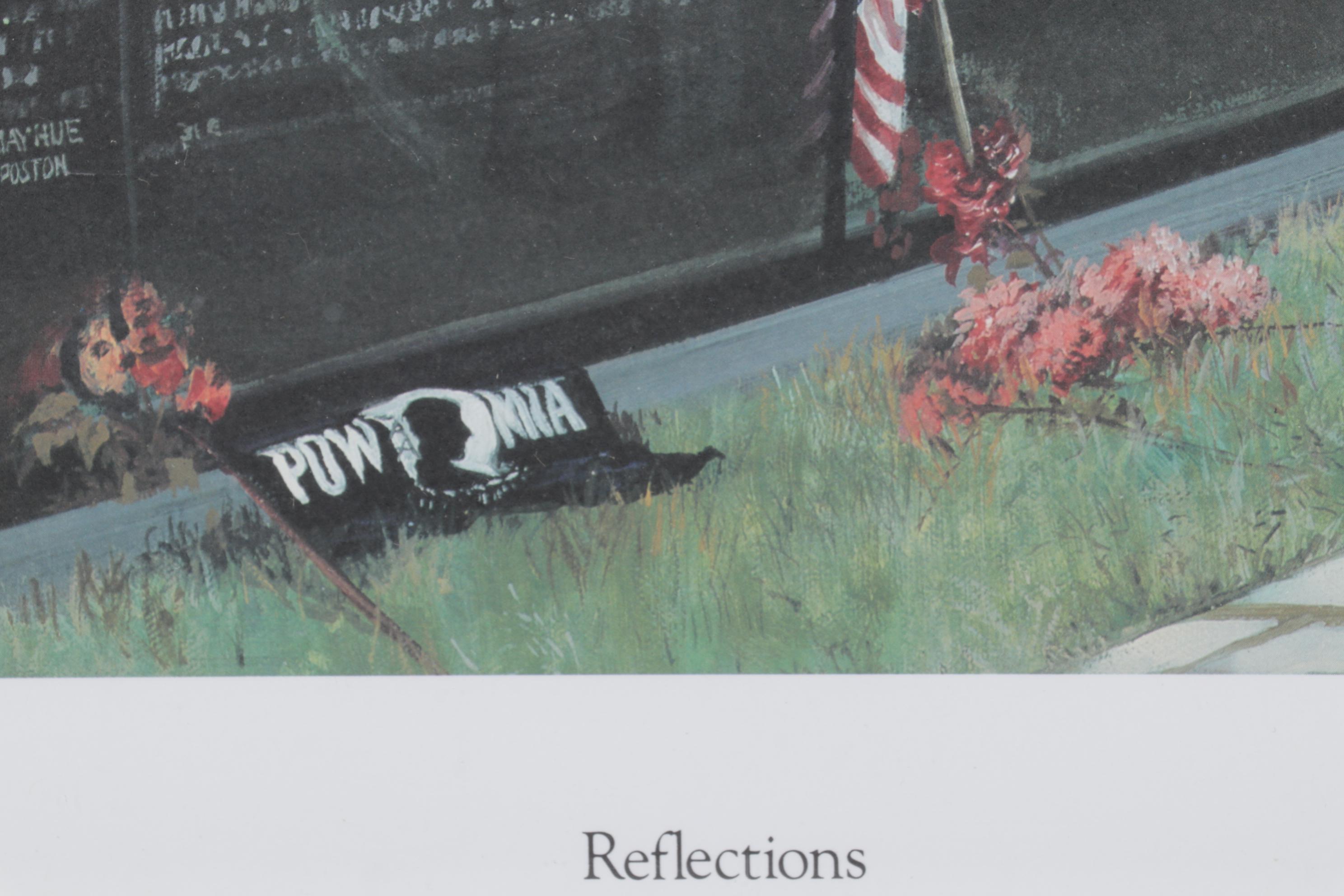 Offset Lithograph After Lee Teter "Reflections," Circa 1988