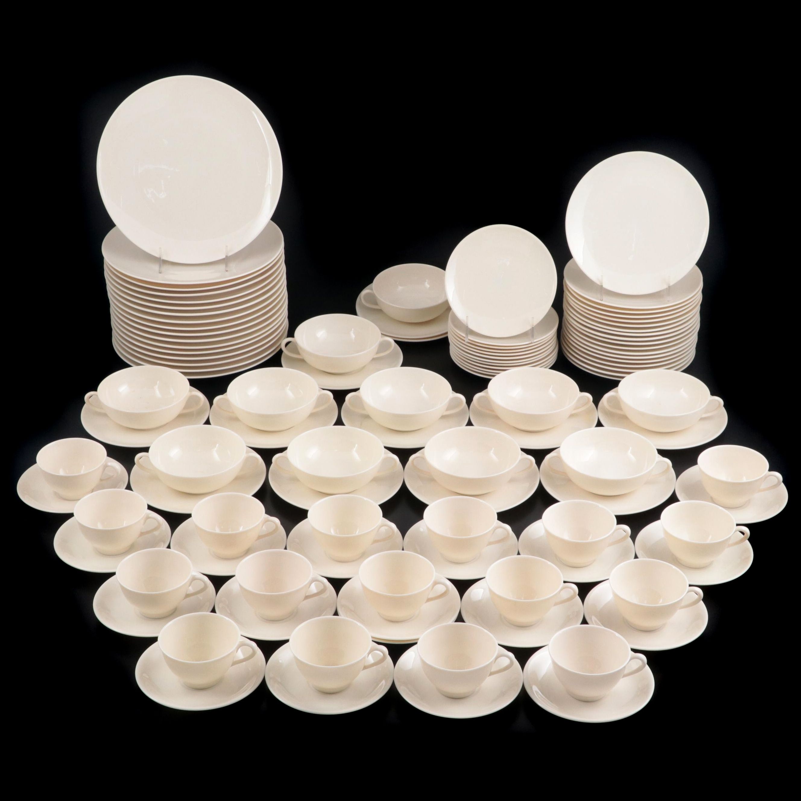 Lenox "Coupe Off White" Bone China Dinnerware, 1937–1977