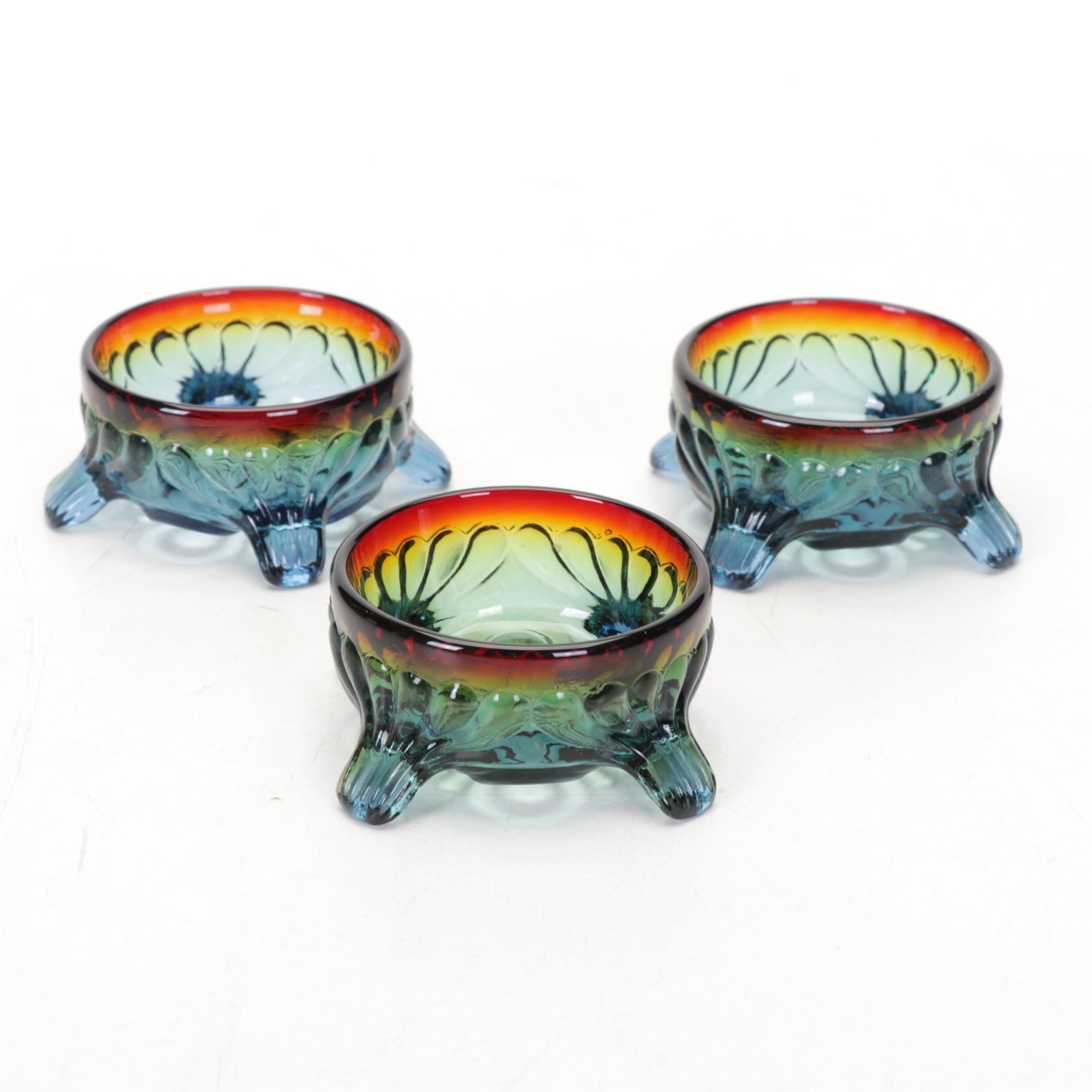 Boyd and Heisey Glass Salt Cellars, Toothpick Holders, and Figurines
