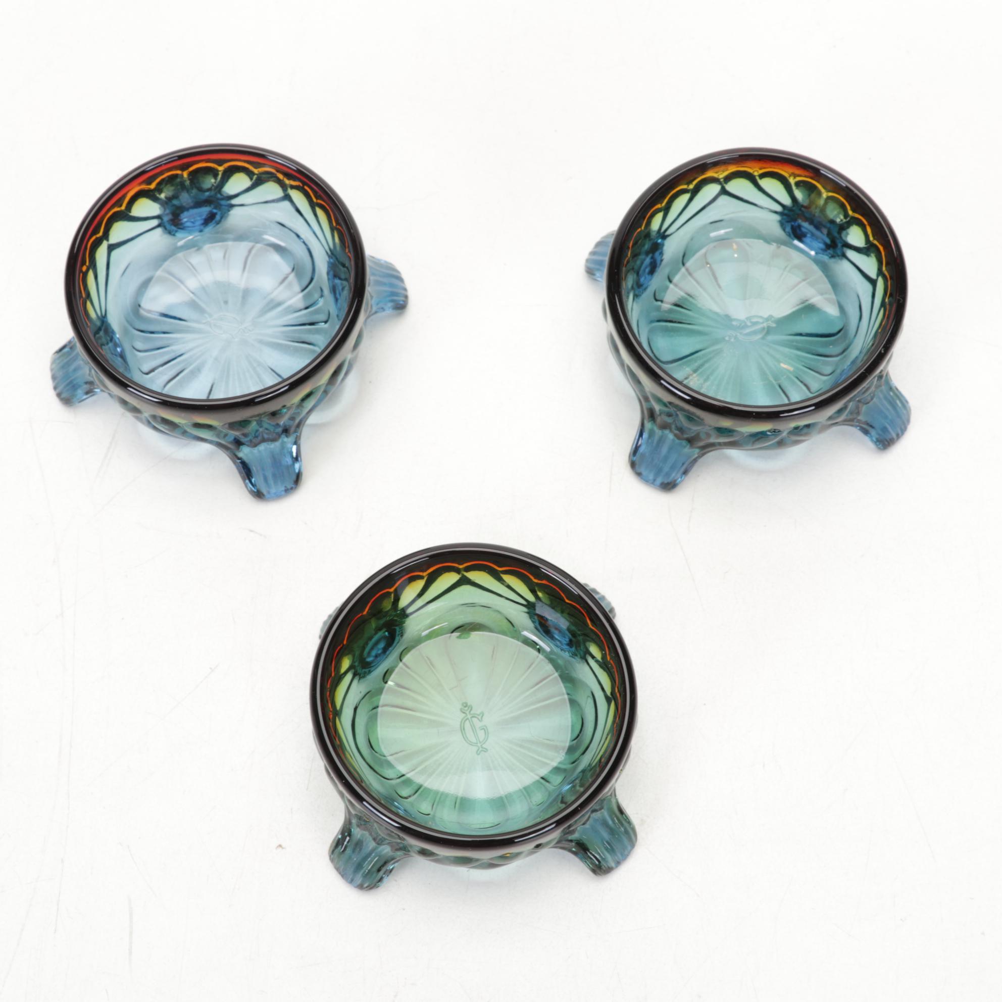 Boyd and Heisey Glass Salt Cellars, Toothpick Holders, and Figurines