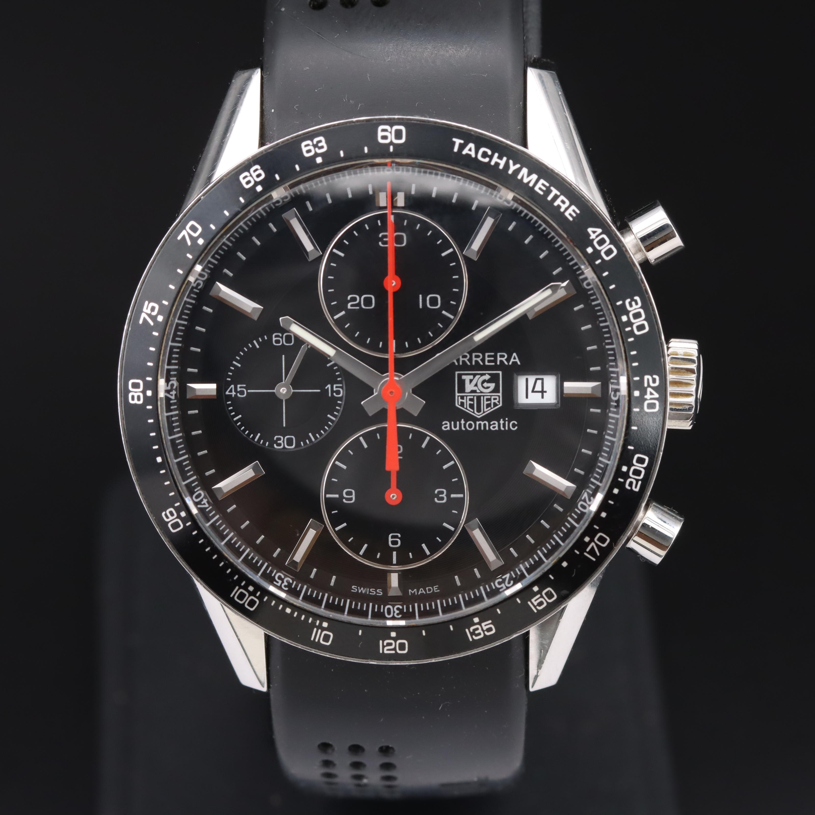TAG Heuer Carrera Automatic Chronograph Stainless Steel Watch