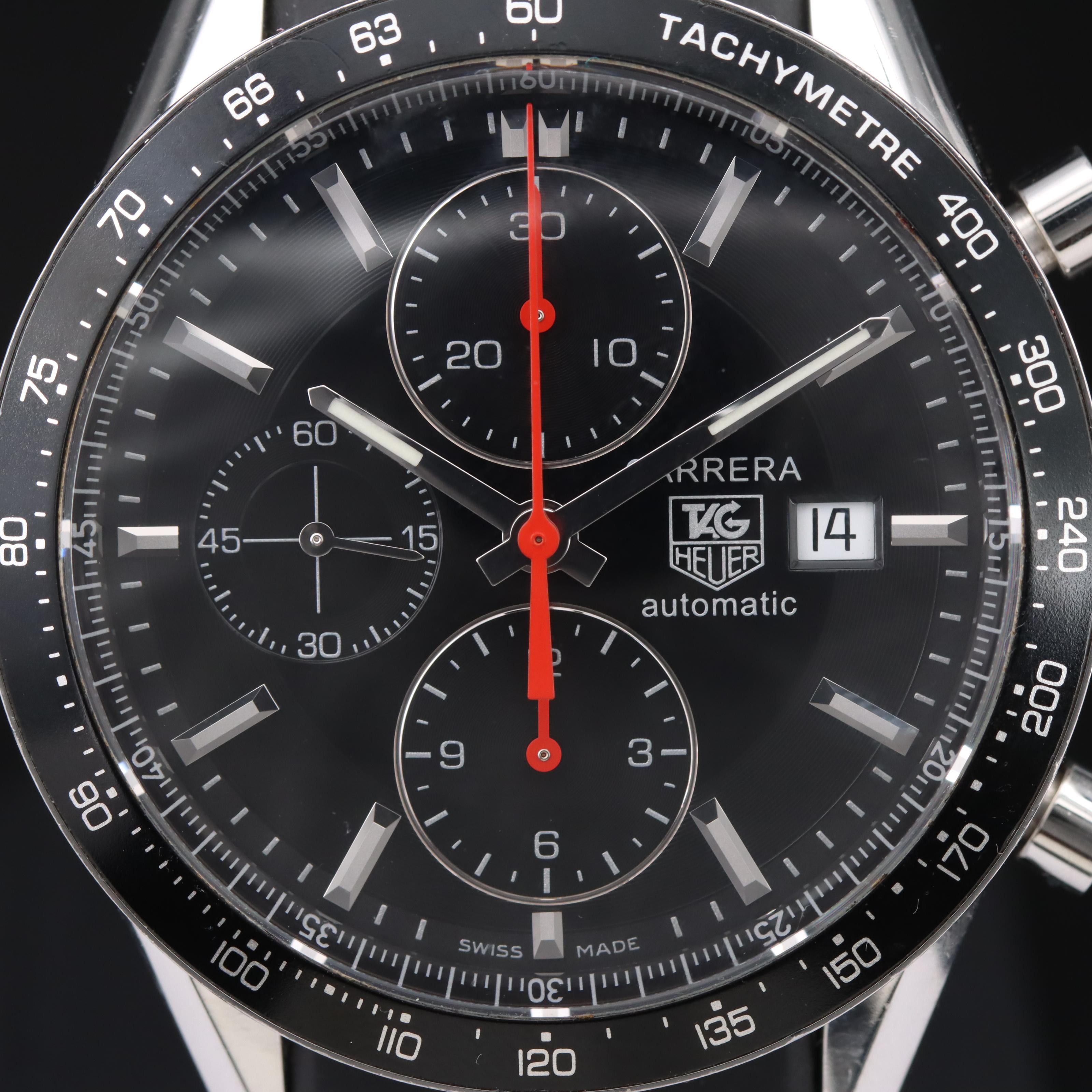 TAG Heuer Carrera Automatic Chronograph Stainless Steel Watch