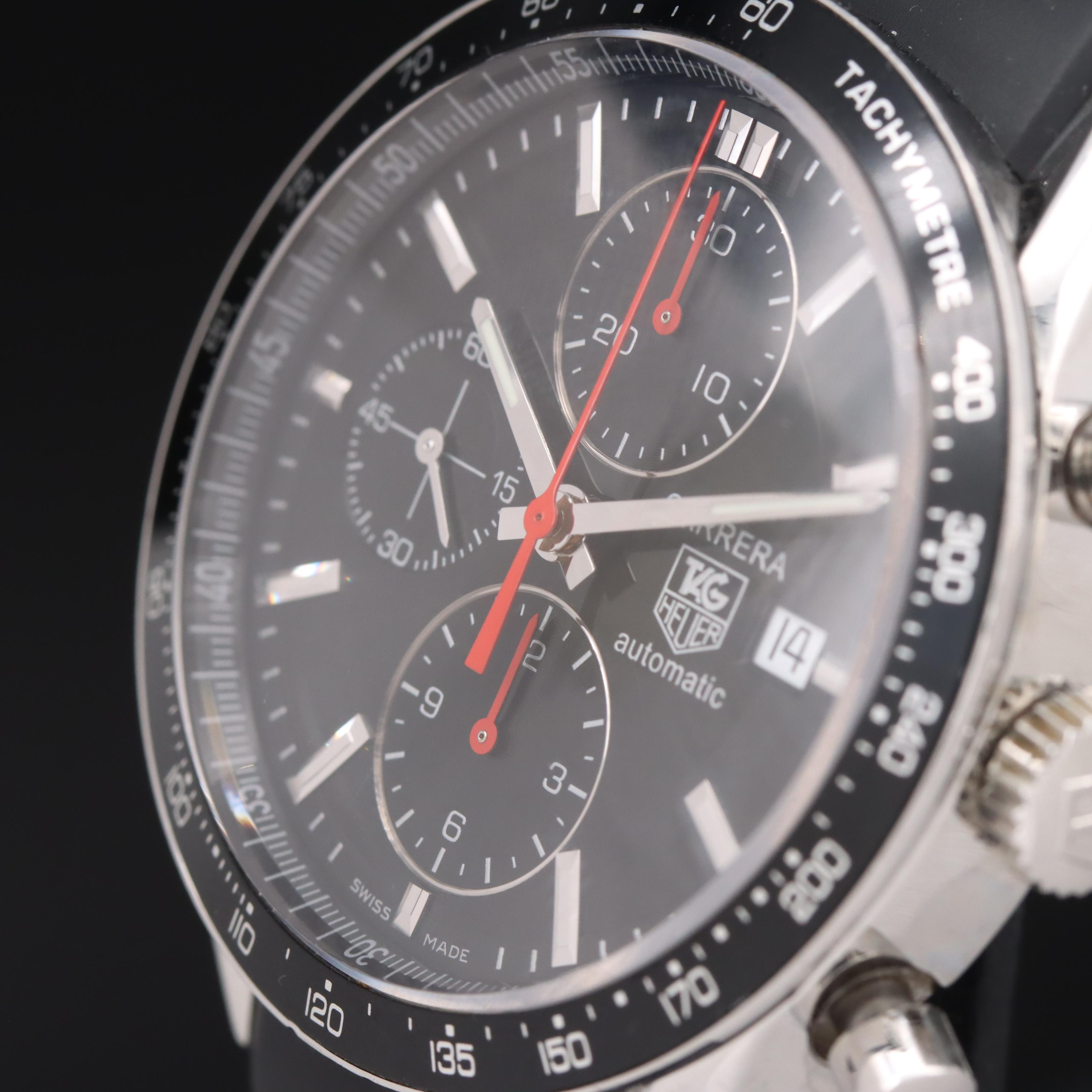 TAG Heuer Carrera Automatic Chronograph Stainless Steel Watch