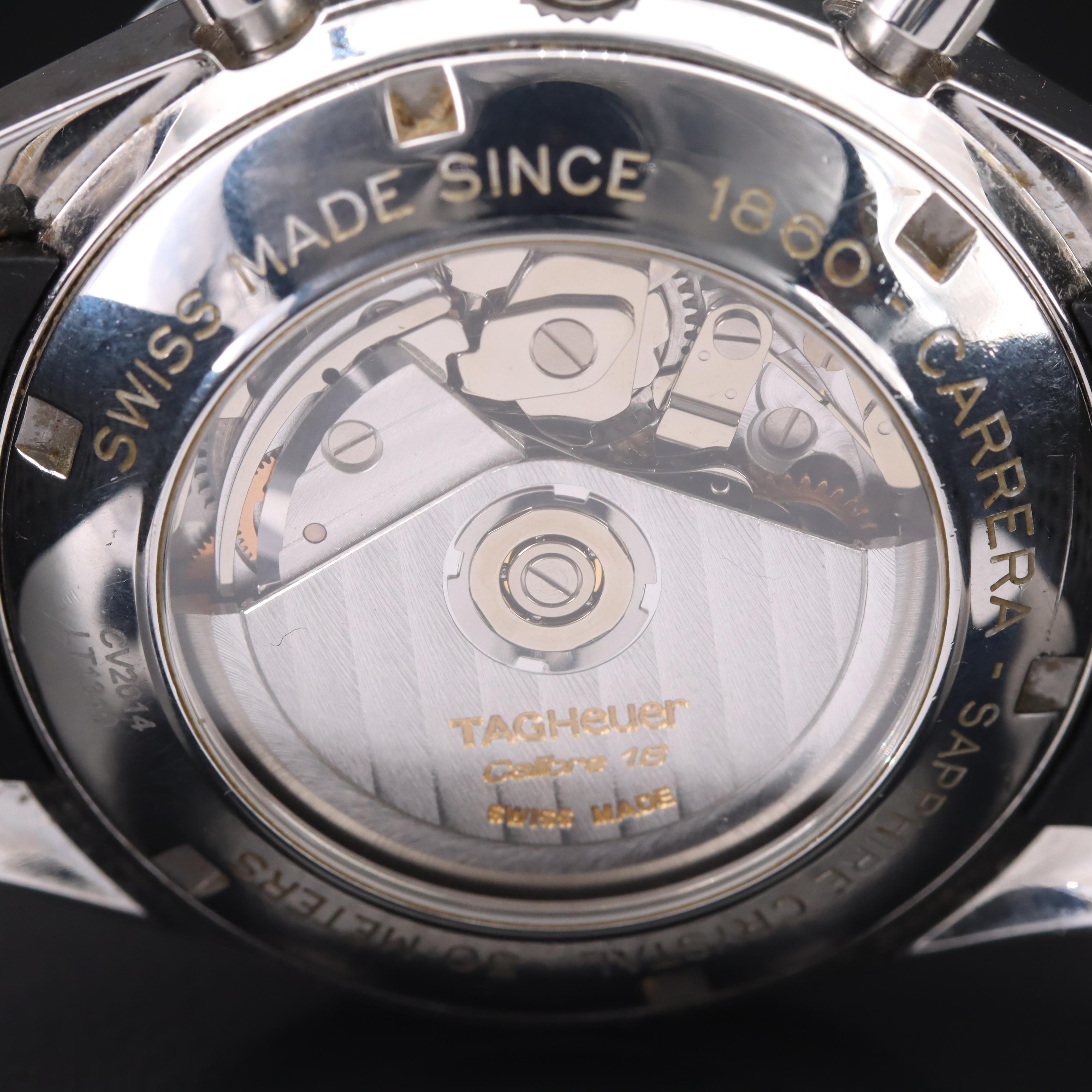 TAG Heuer Carrera Automatic Chronograph Stainless Steel Watch