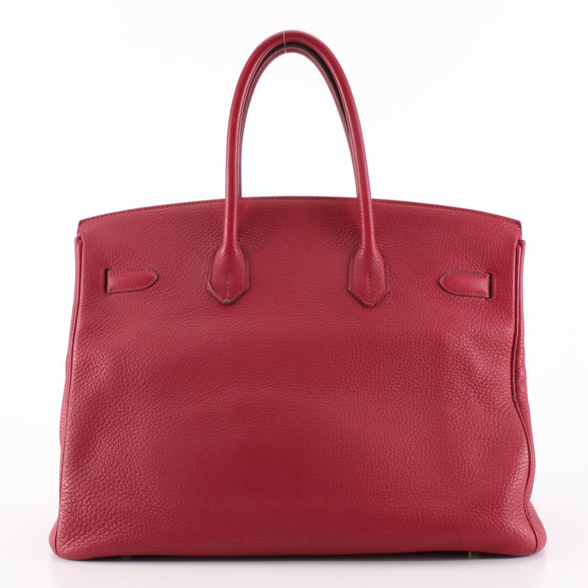 Hermès Birkin 35 Satchel in Tosca Togo Leather