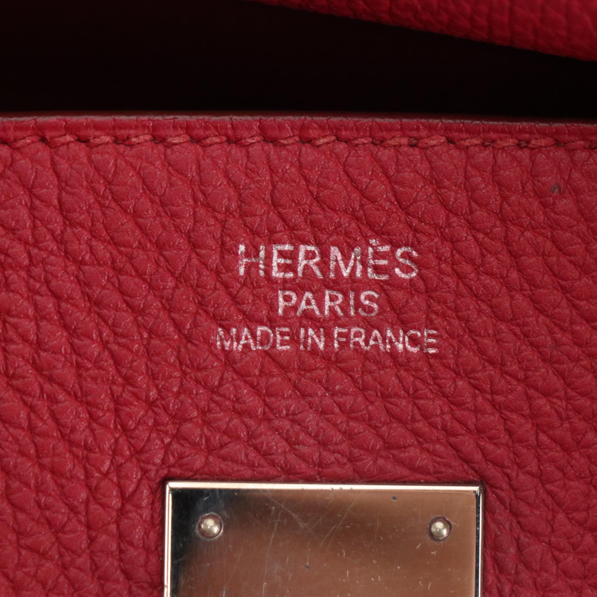 Hermès Birkin 35 Satchel in Tosca Togo Leather