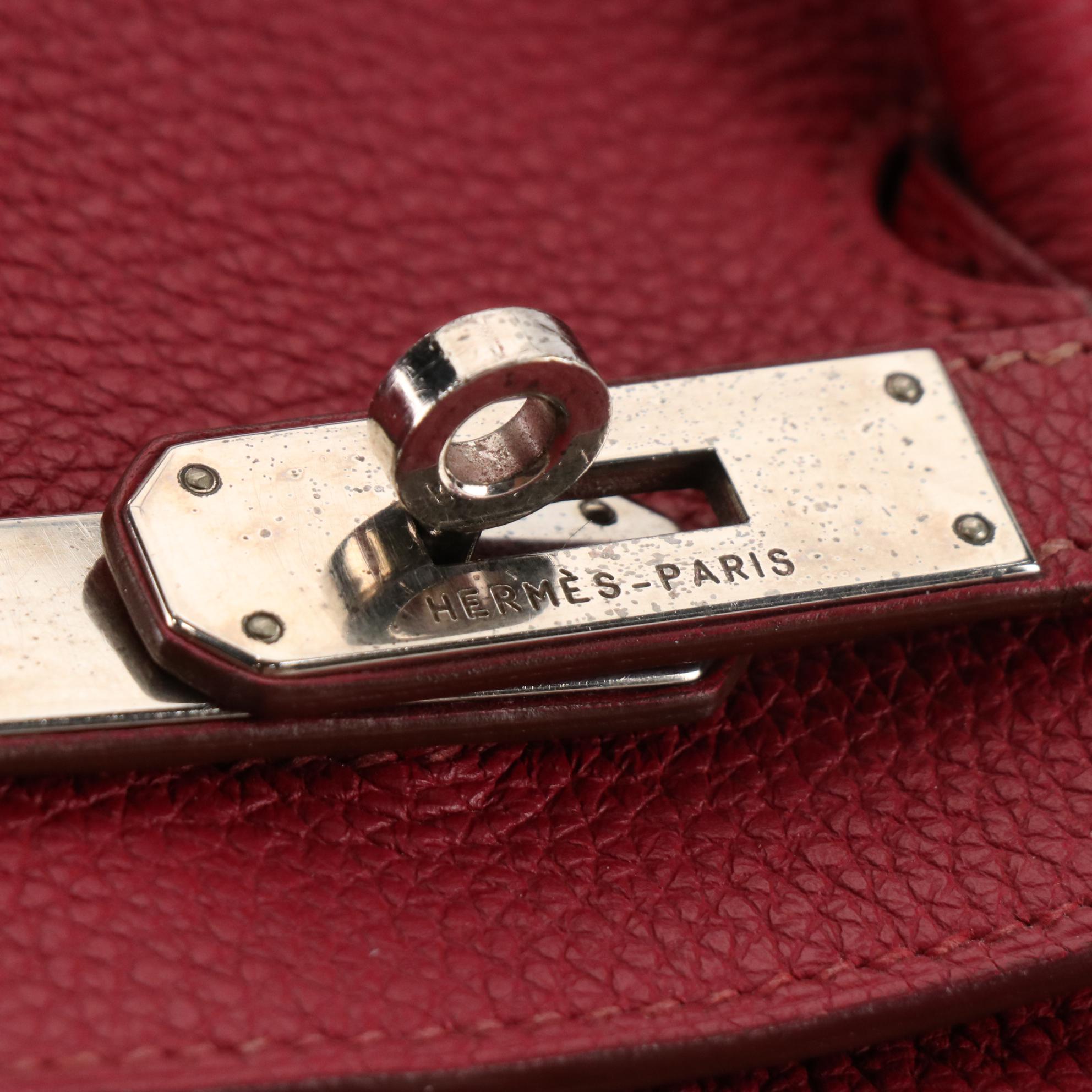 Hermès Birkin 35 Satchel in Tosca Togo Leather