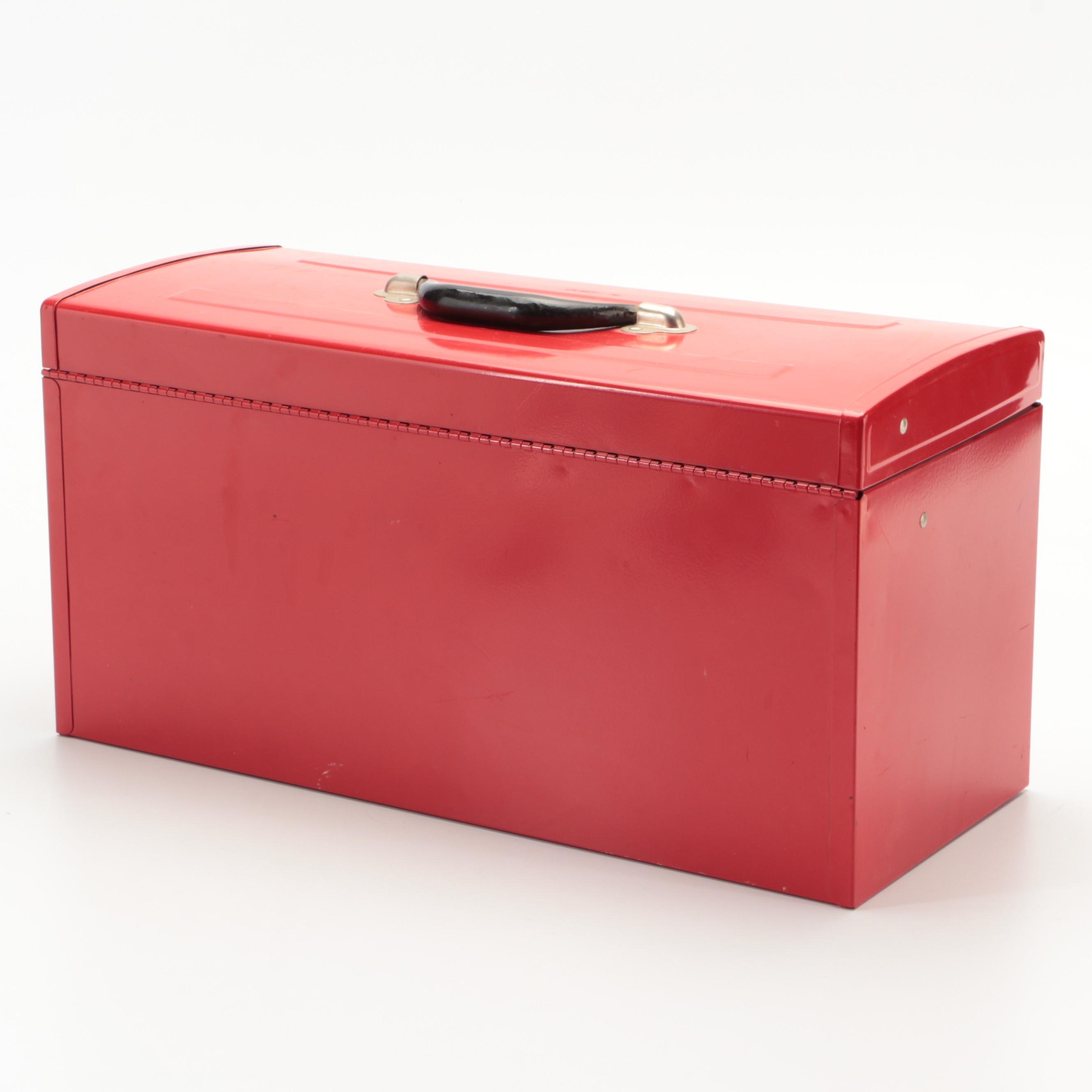 Sears Craftsman Locking Tool Box with Hand Tools