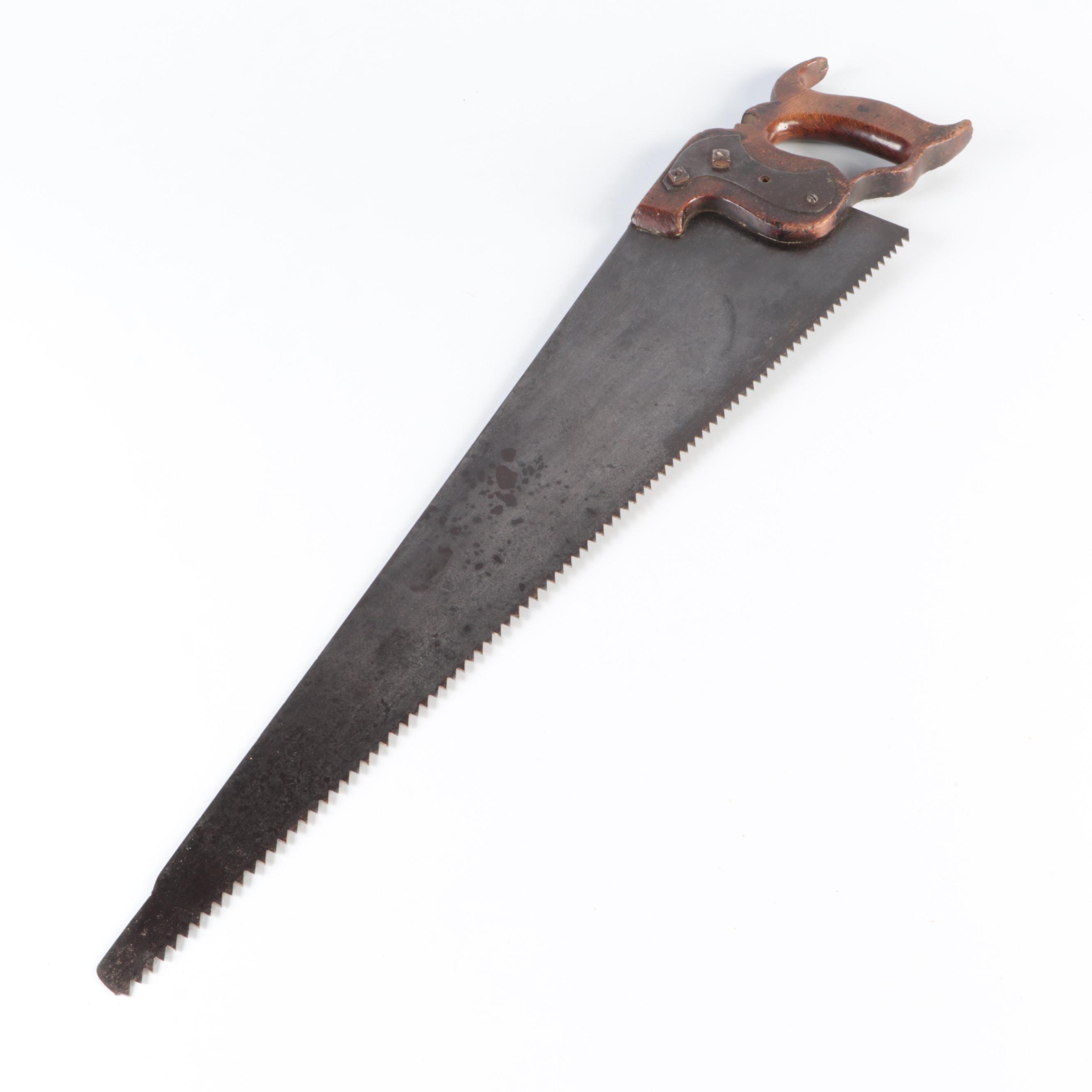 Disston, Empire State Saw Works, and More Wood-Handled Hand Saws