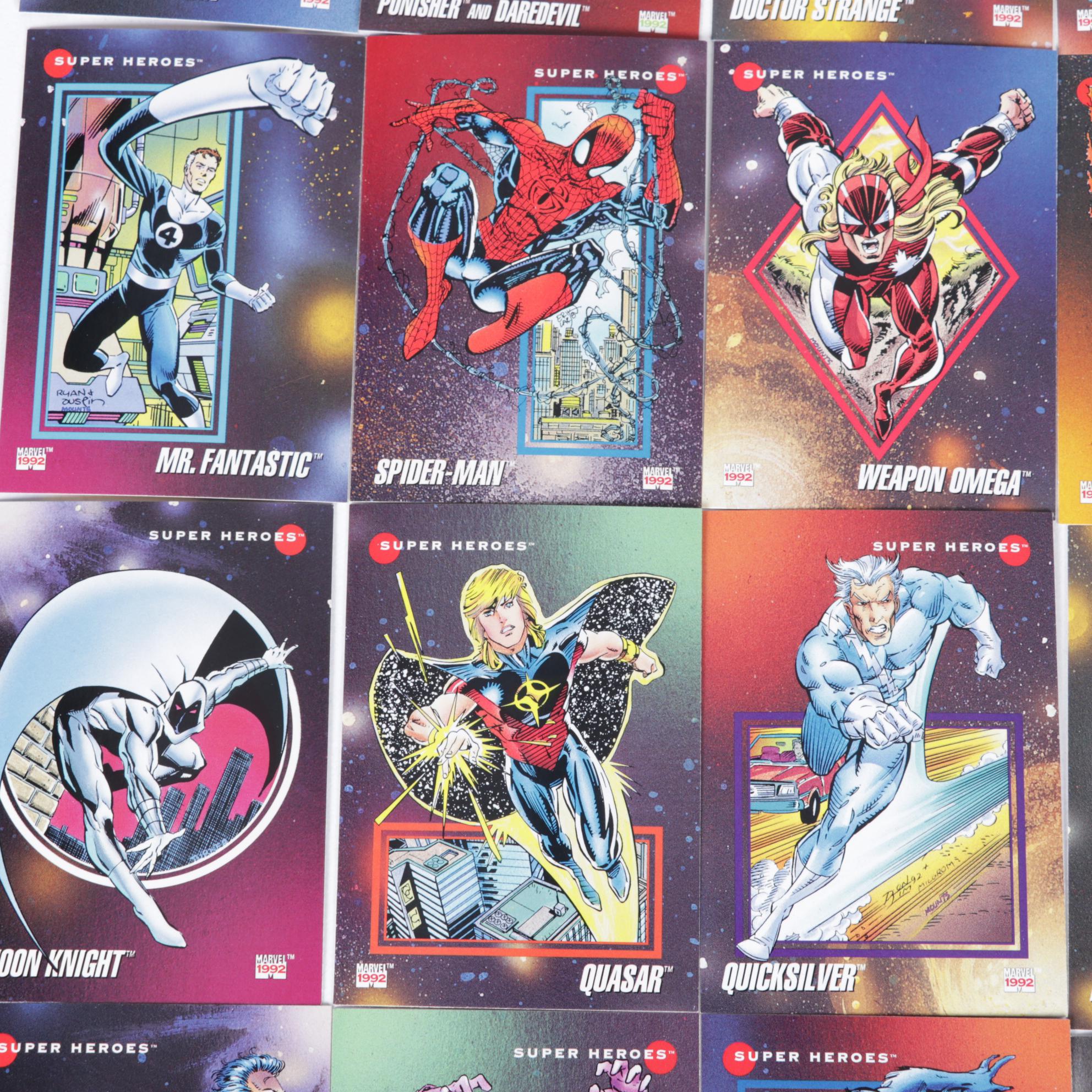 Marvel Super Heroes Trading Card Collection, 1992