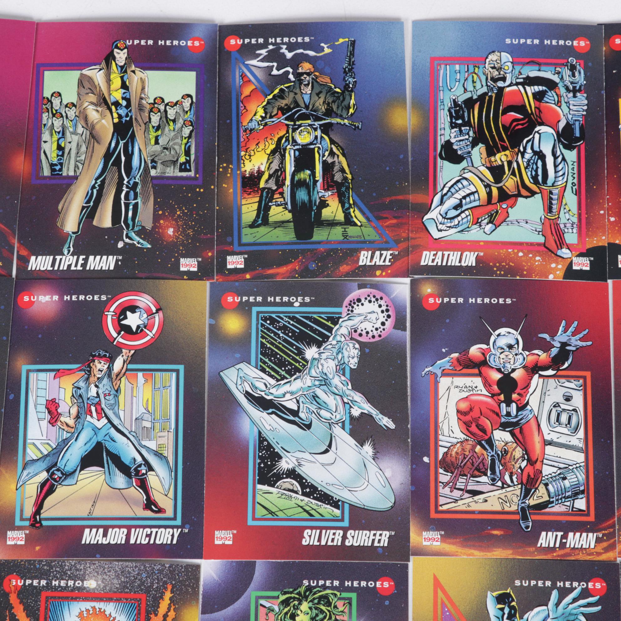 Marvel Super Heroes Trading Card Collection, 1992