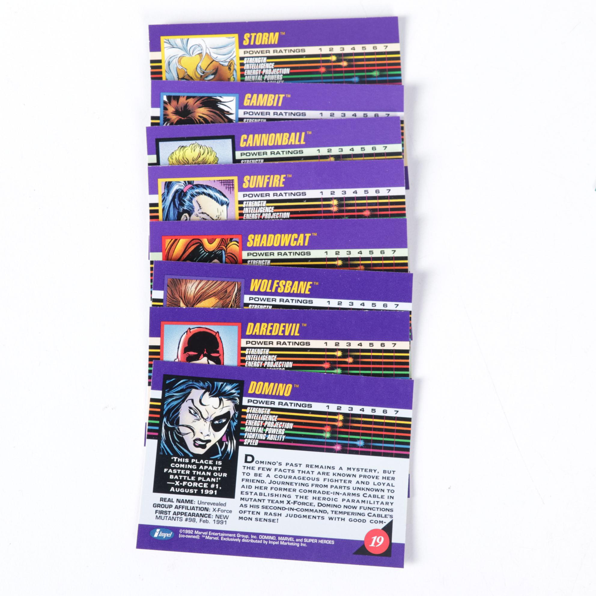 Marvel Super Heroes Trading Card Collection, 1992