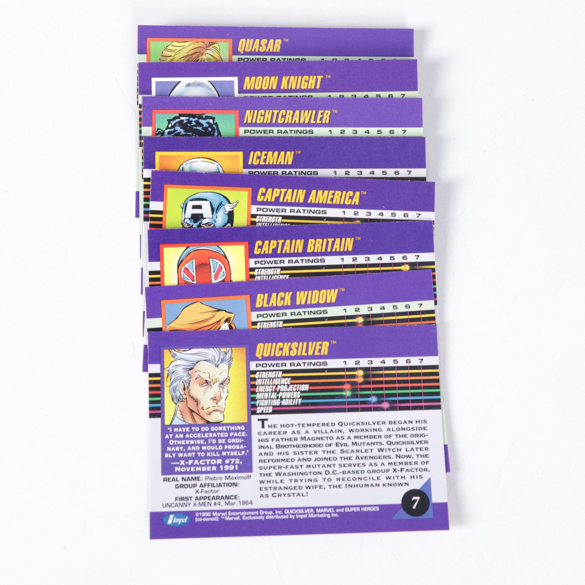 Marvel Super Heroes Trading Card Collection, 1992