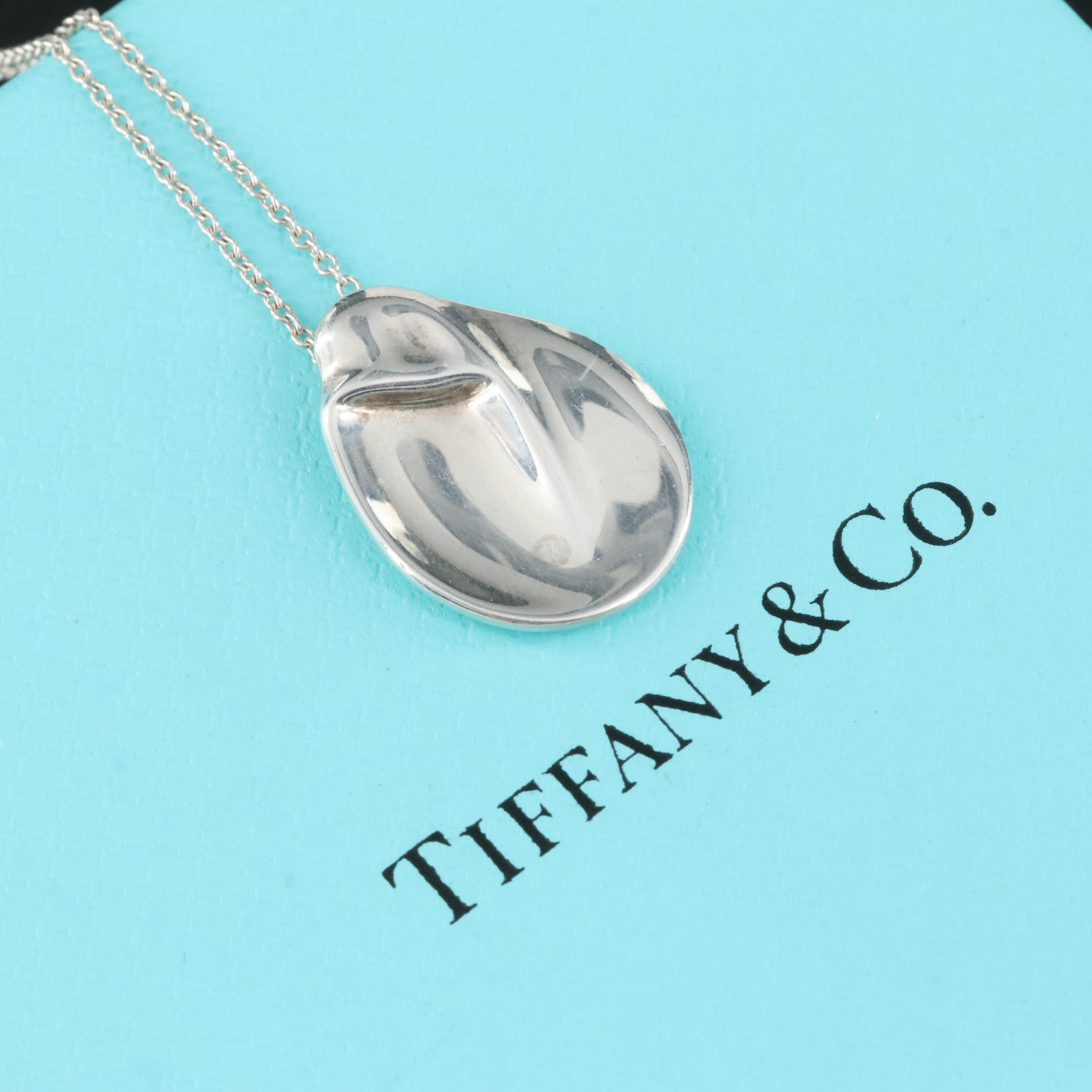 Elsa Peretti for Tiffany & Co. Sterling "Madonna" Pendant Necklace