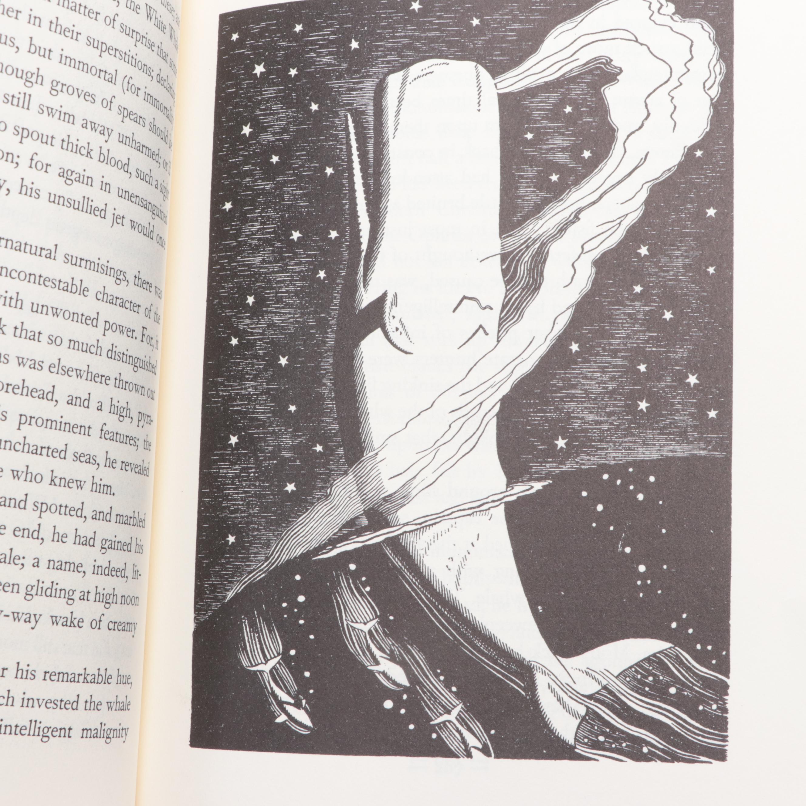 Rockwell Kent Illustrated "Moby-Dick" by Herman Melville and More Books