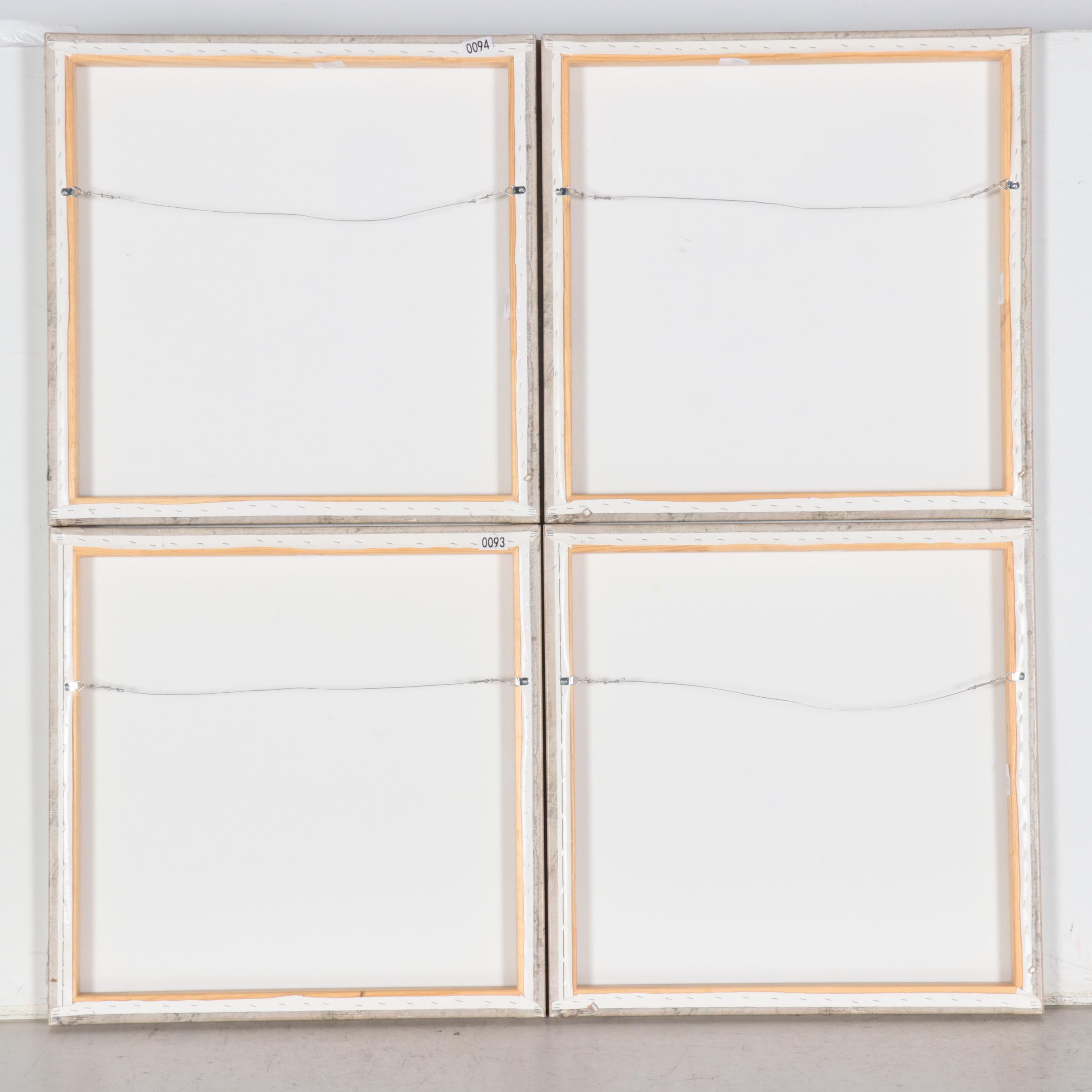 New York City Scene Embellished Giclées