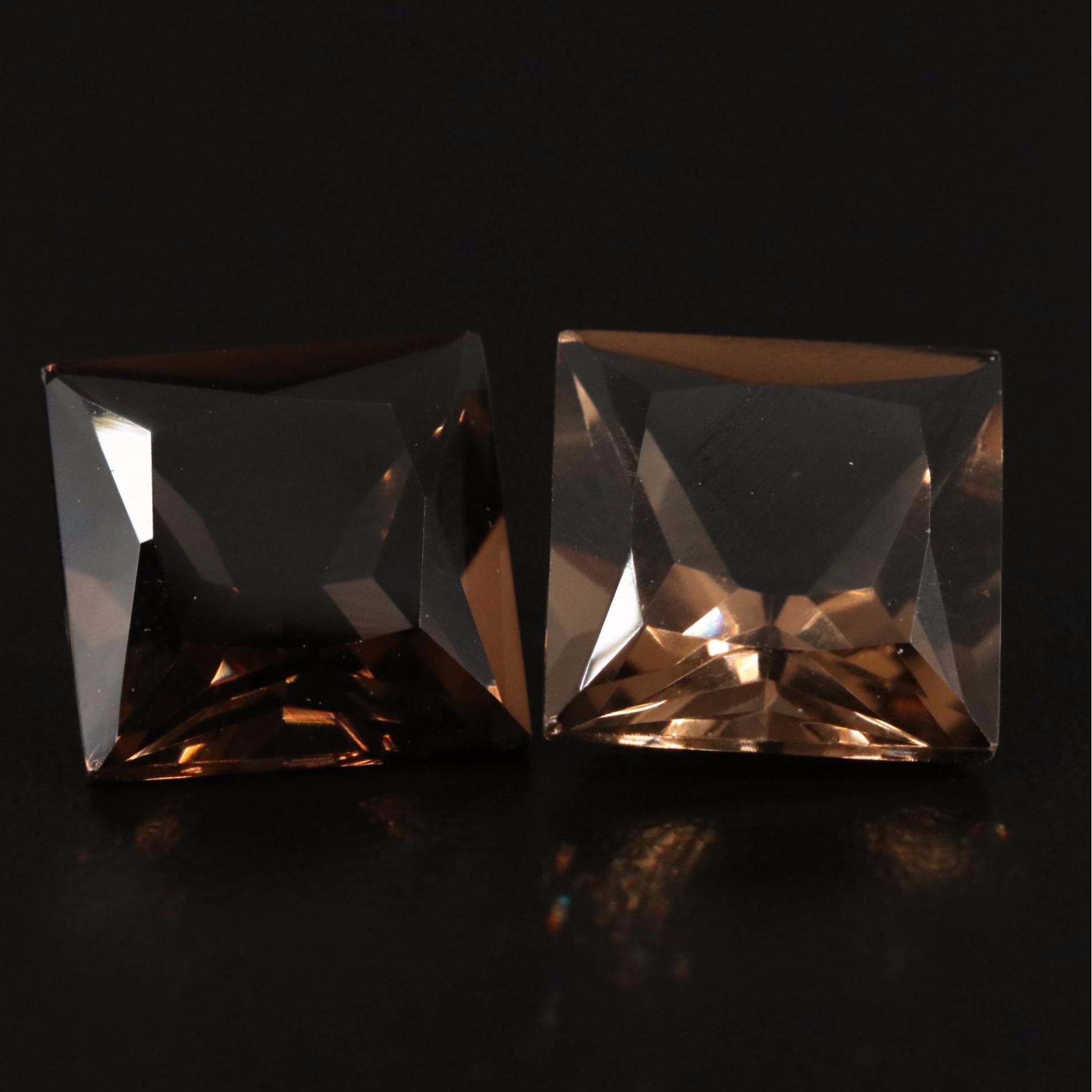 Loose 14.87 CTW Smoky Quartz Lot