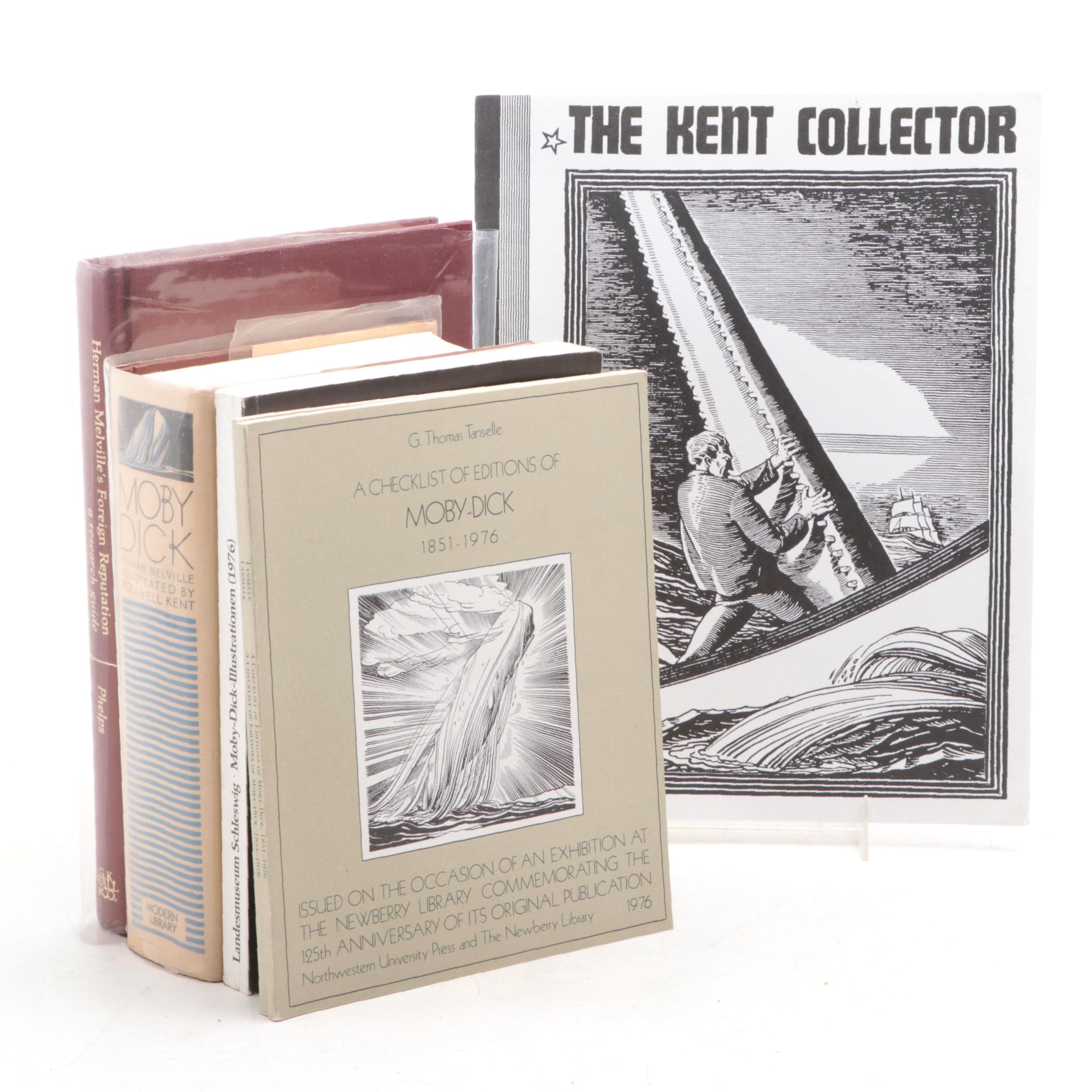 Rockwell Kent Illustrated "Moby-Dick" by Herman Melville and More Books