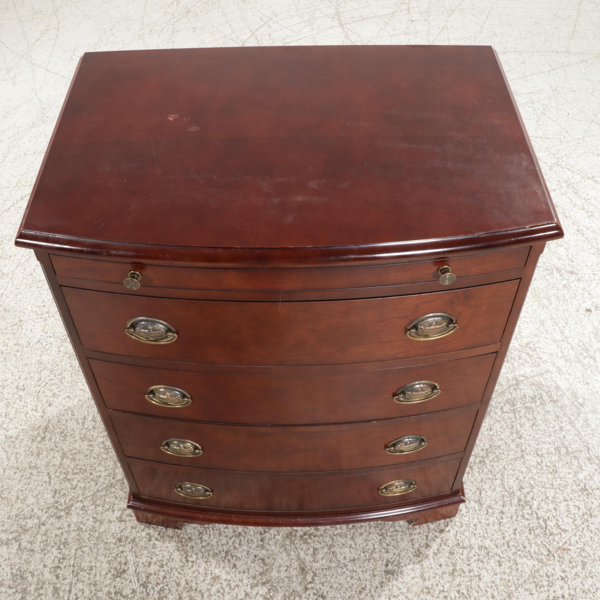 The Bombay Company Four-Drawer Chest with Pull Out Writing Shelf