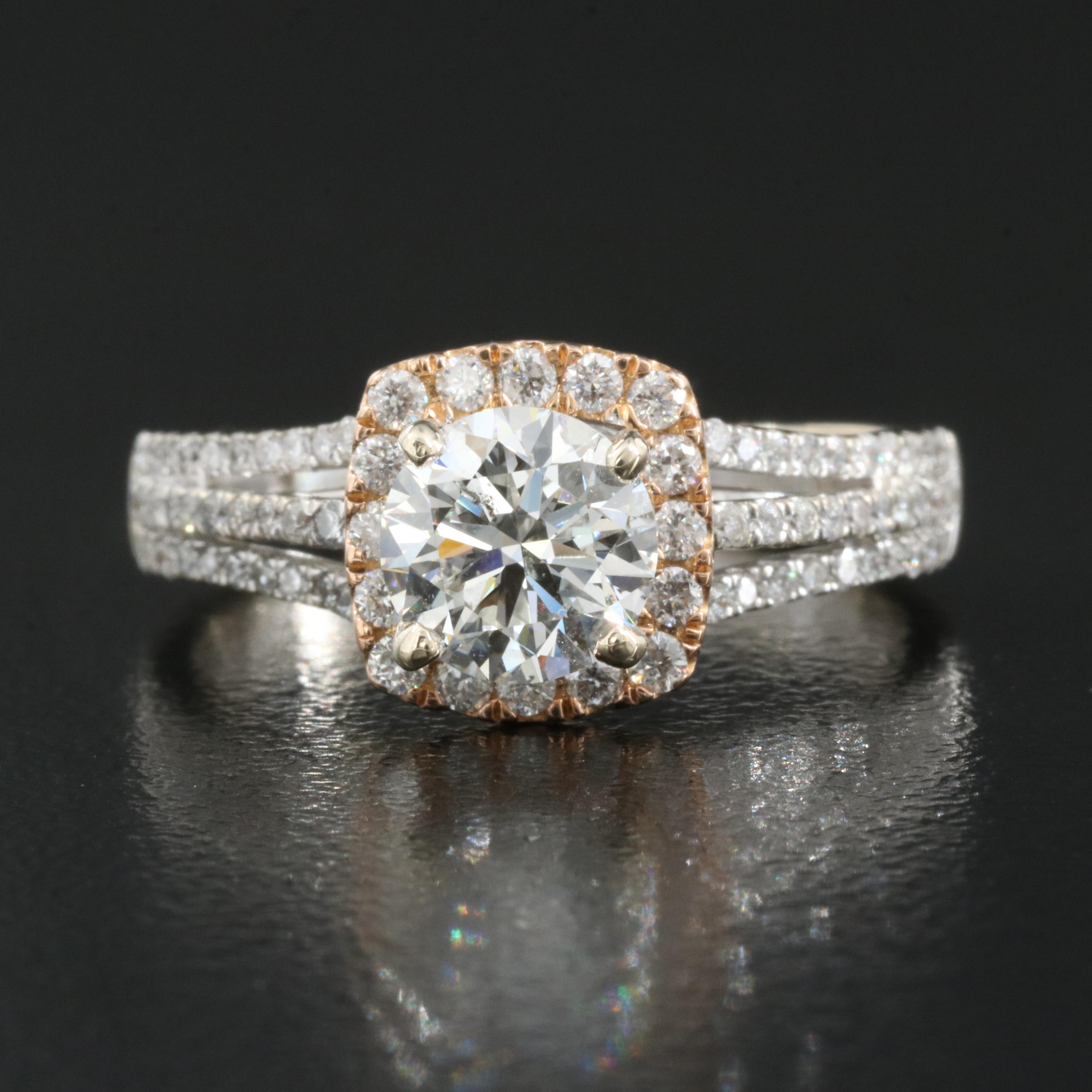 18K 1.46 CTW Diamond Ring