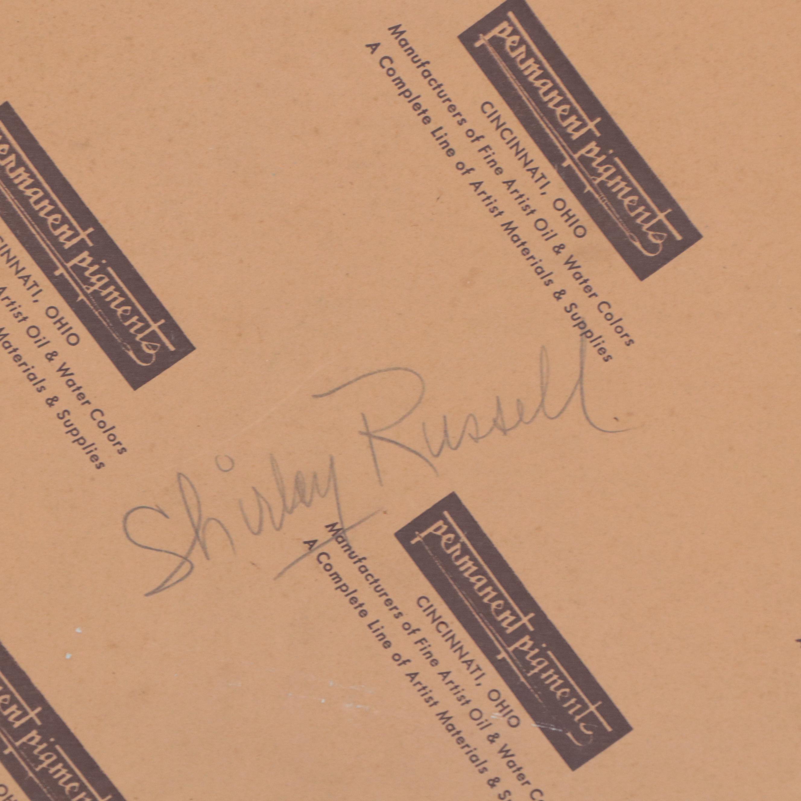 Shirley Russell Spring Landscape Oil Painting