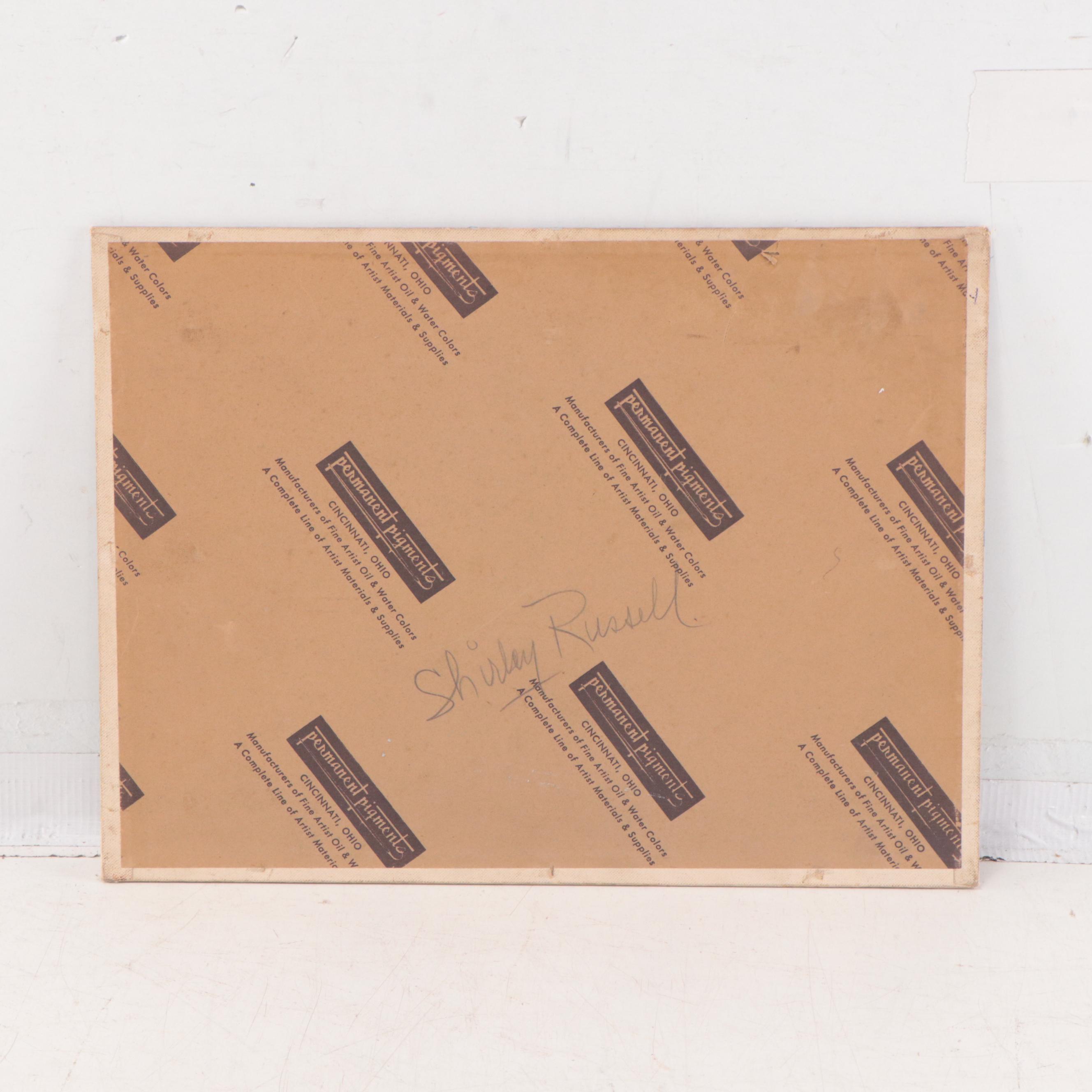 Shirley Russell Spring Landscape Oil Painting